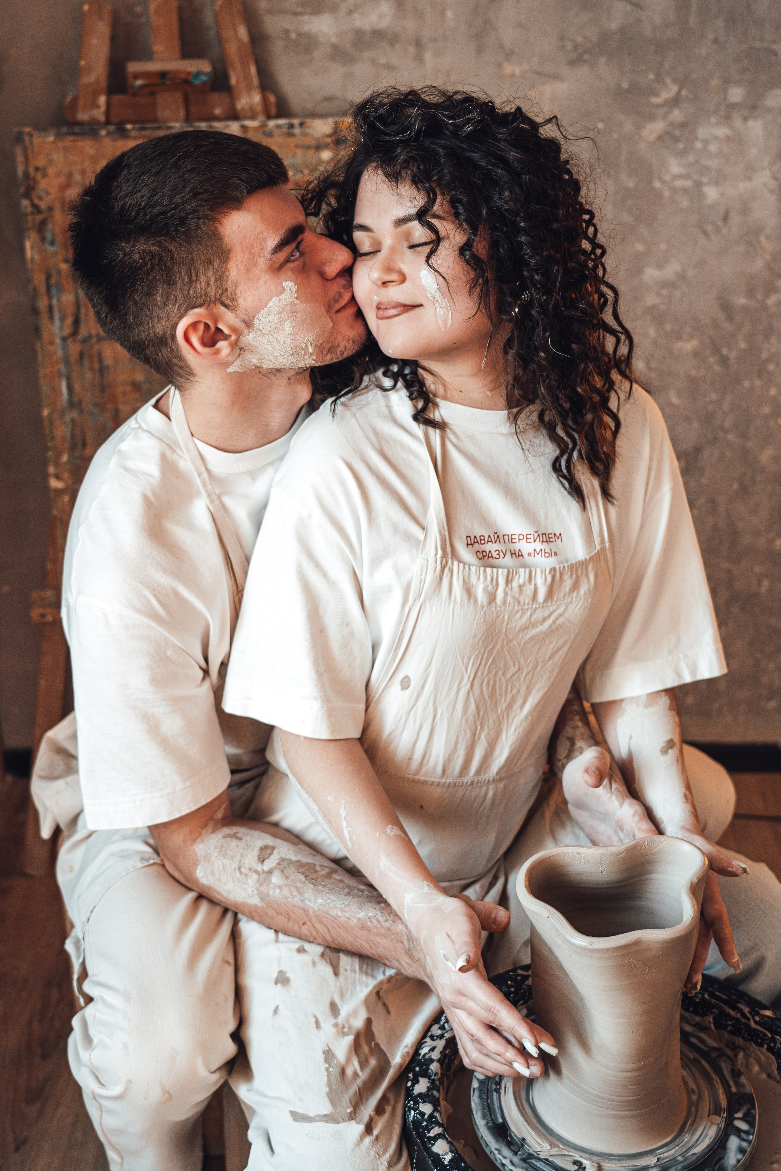 Свидание в гончарной мастерской (A&A). Легкая фотография