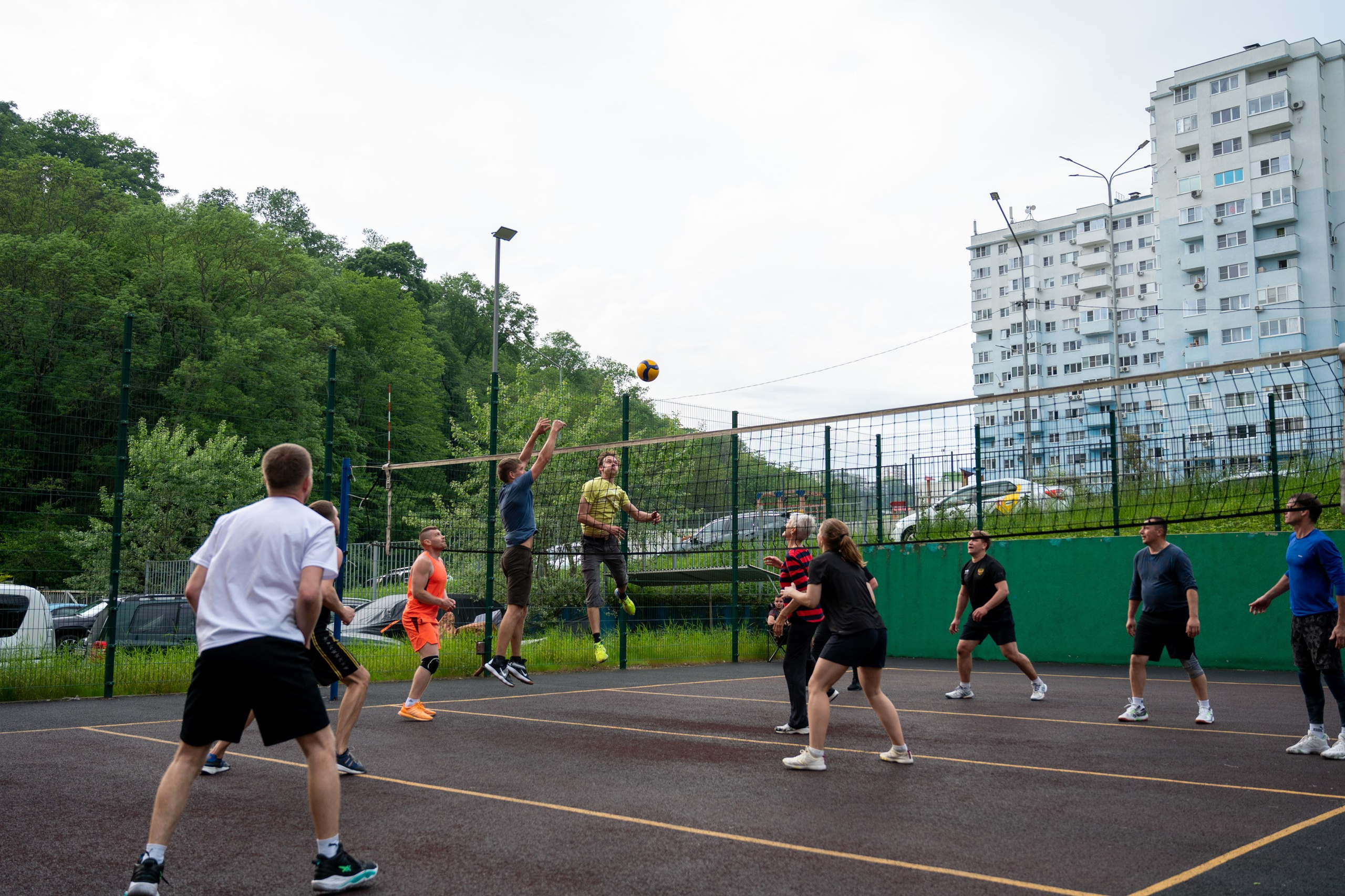 Турнир по Волейболу. Фотографирую счастливых людей в Сочи