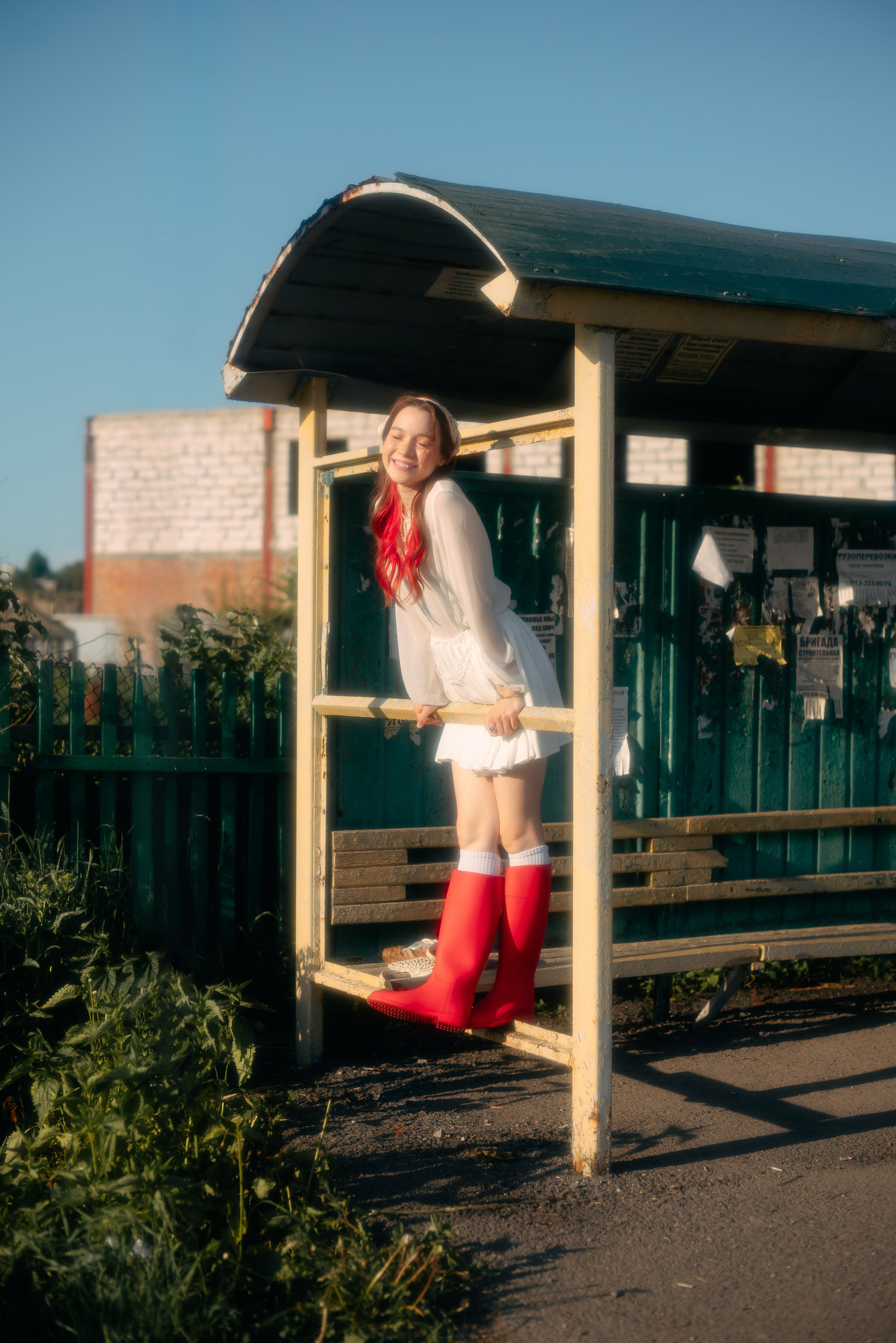 Фотосессия в деревенском стиле в Сухово г. Кемерово