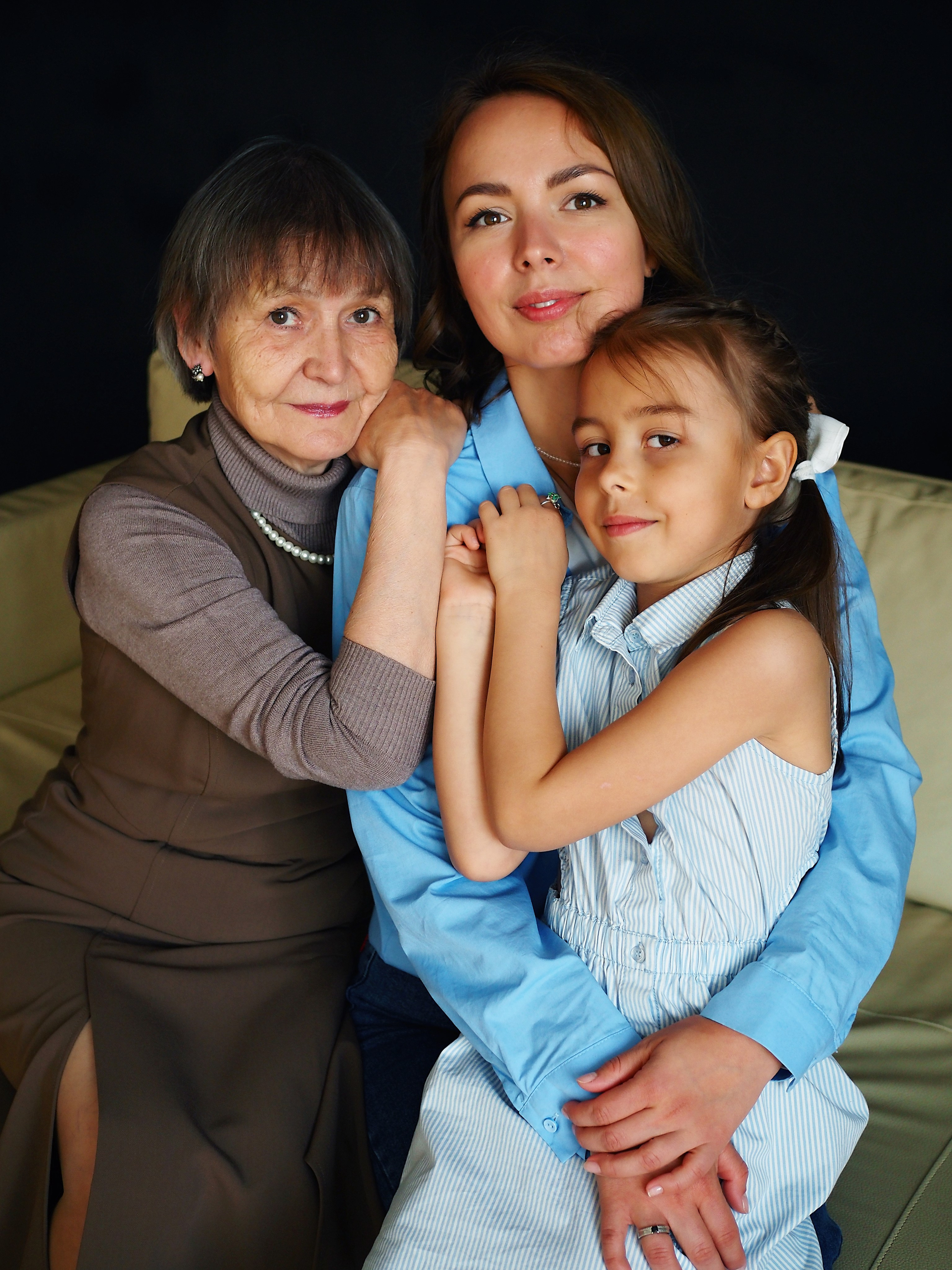 Семья 3 поколения. Семейный фотограф Ольга Барабанова