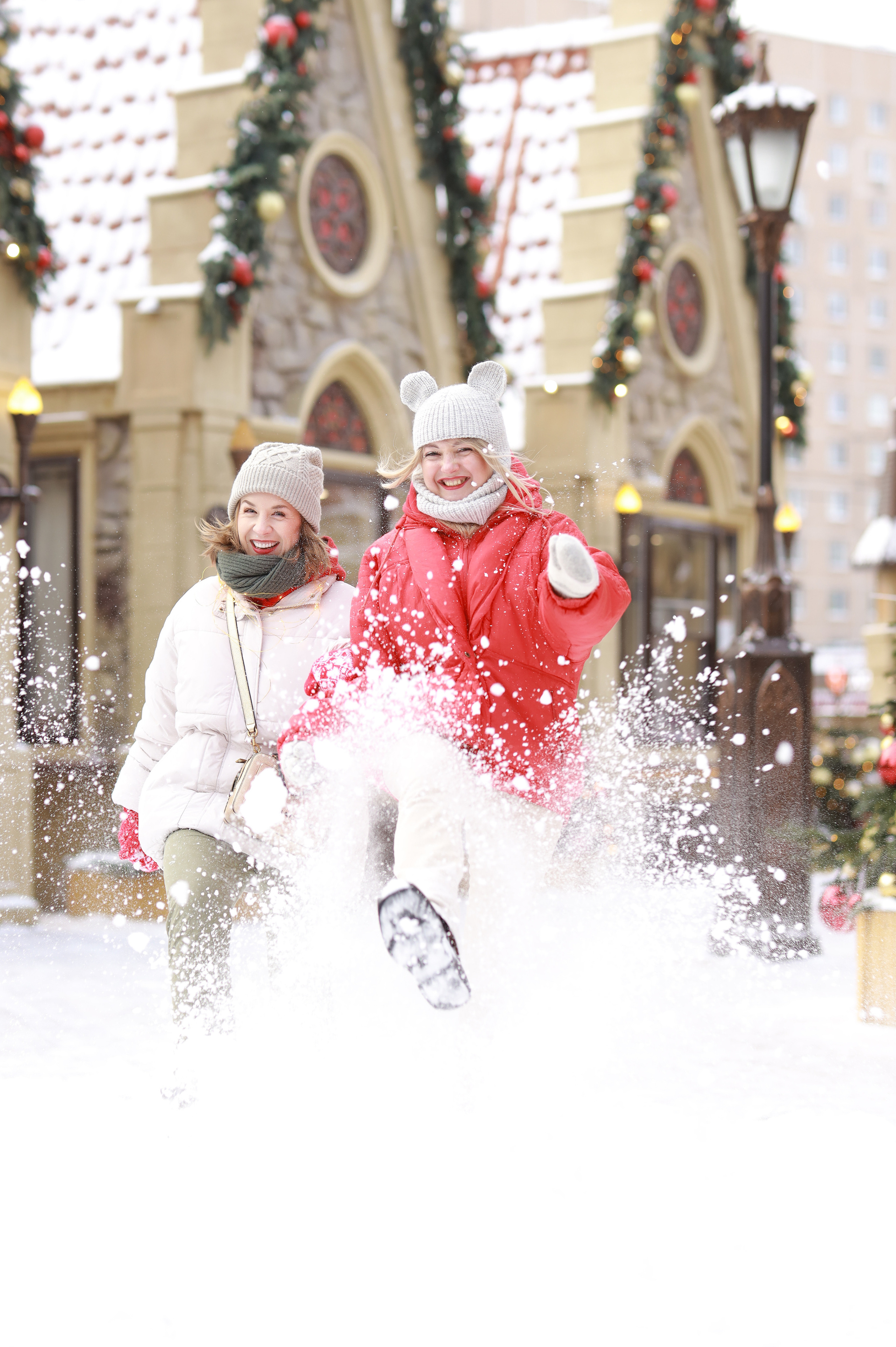 Новогодняя фотопрогулка. Семейный и женский фотограф в Москве и Подольске Анна Корн