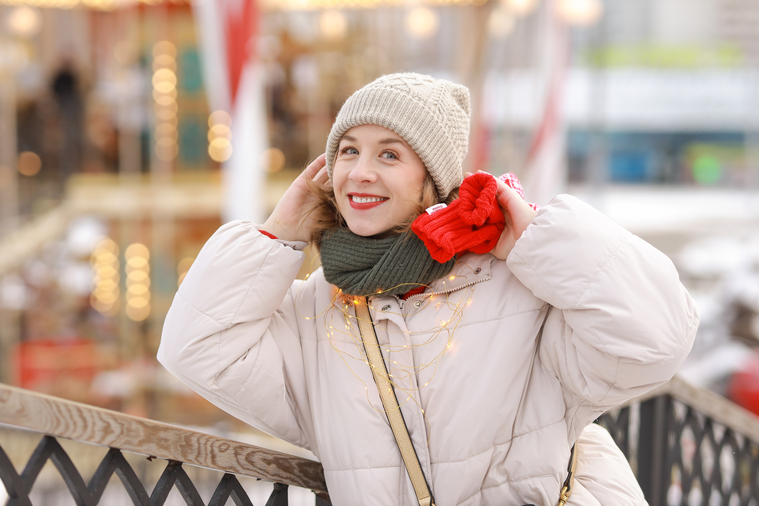 Новогодняя фотопрогулка. Семейный и женский фотограф в Москве и Подольске Анна Корн