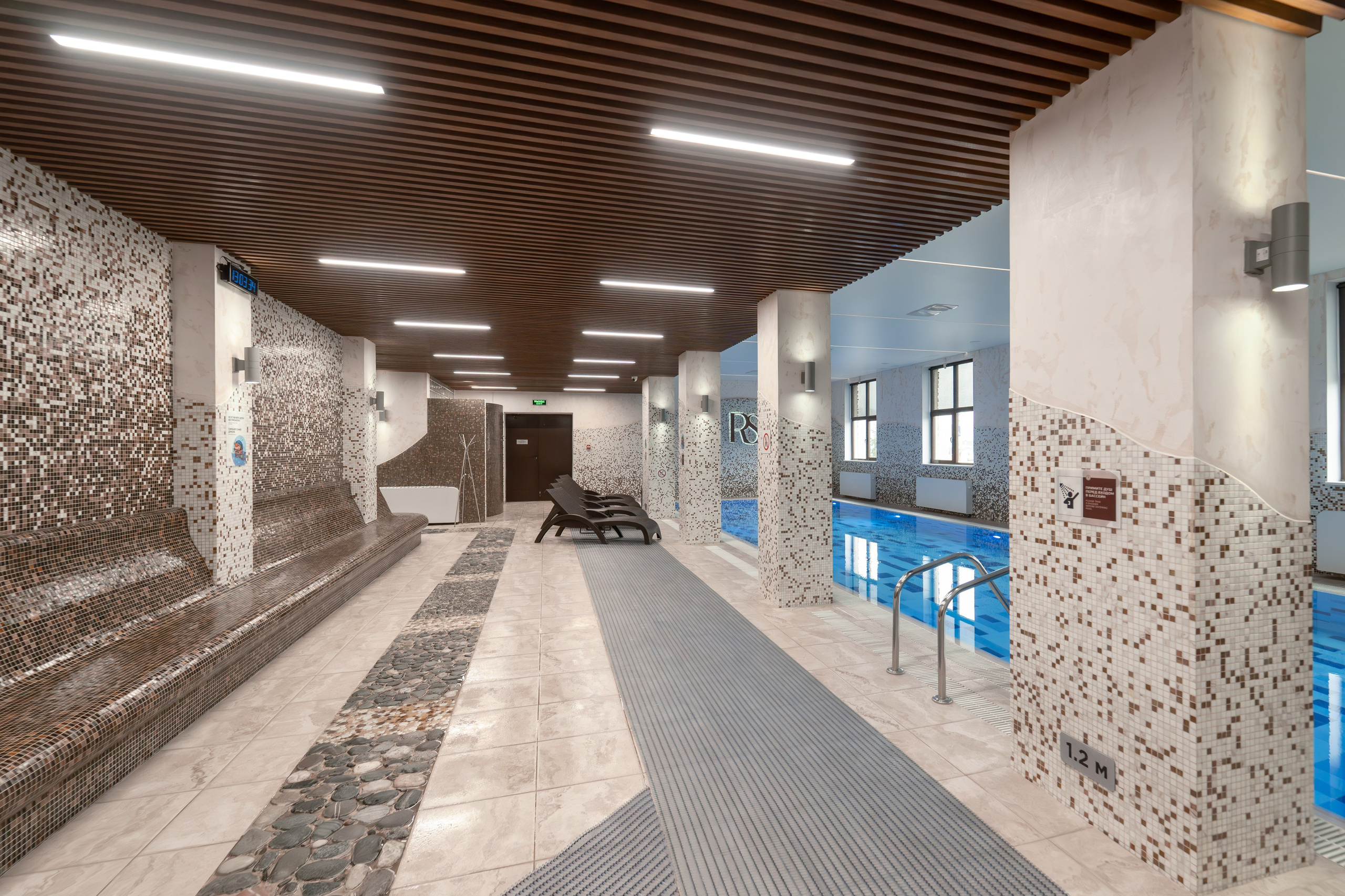 Термальная зона в отеле Rosa Springs. Репортажный фотограф в Красной Поляне и Сочи Павлюченко Екатерина