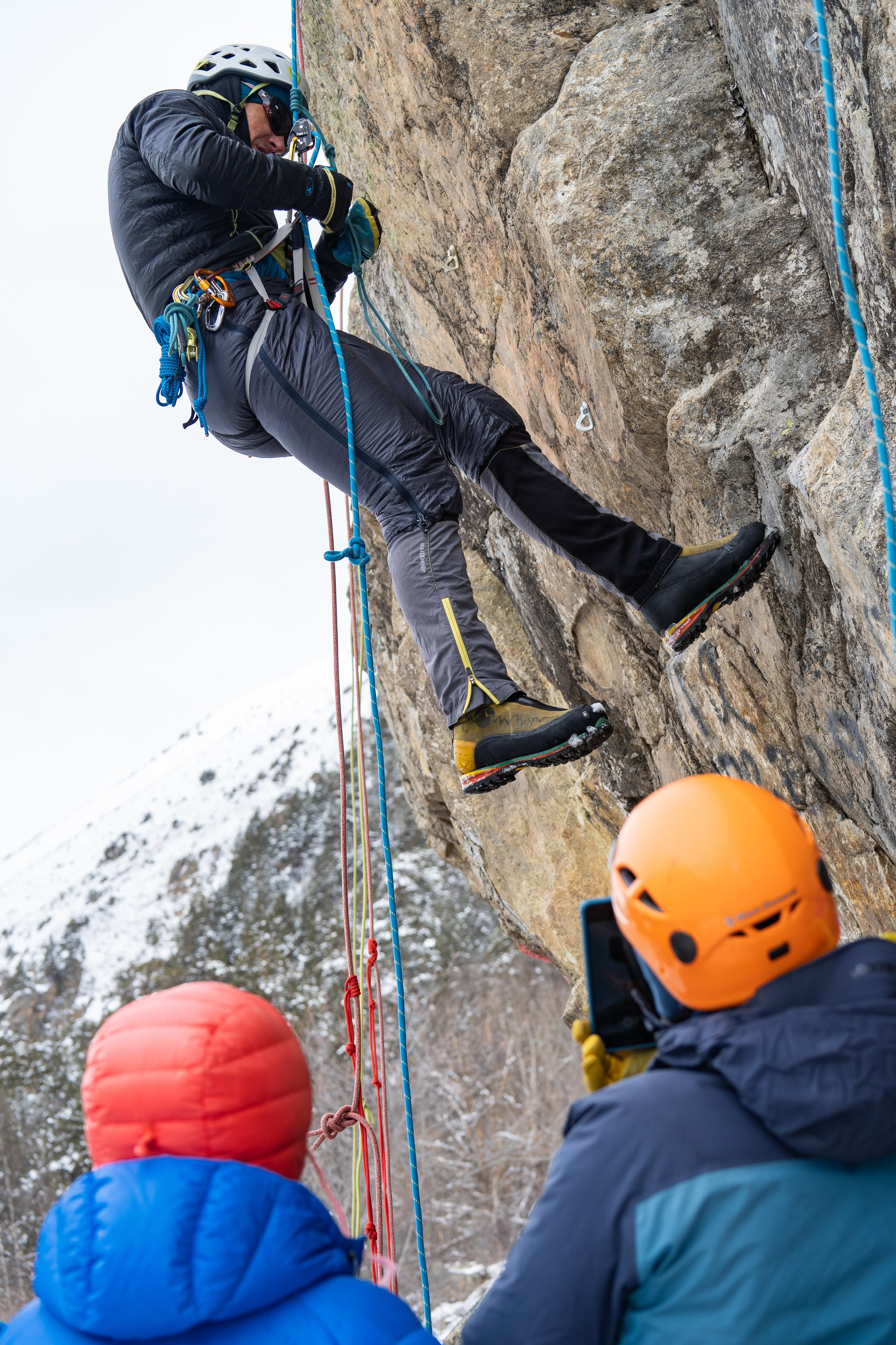 Обучающий модуль для альпинистов в Приэльбрусье. Репортажный фотограф в Красной Поляне и Сочи Павлюченко Екатерина
