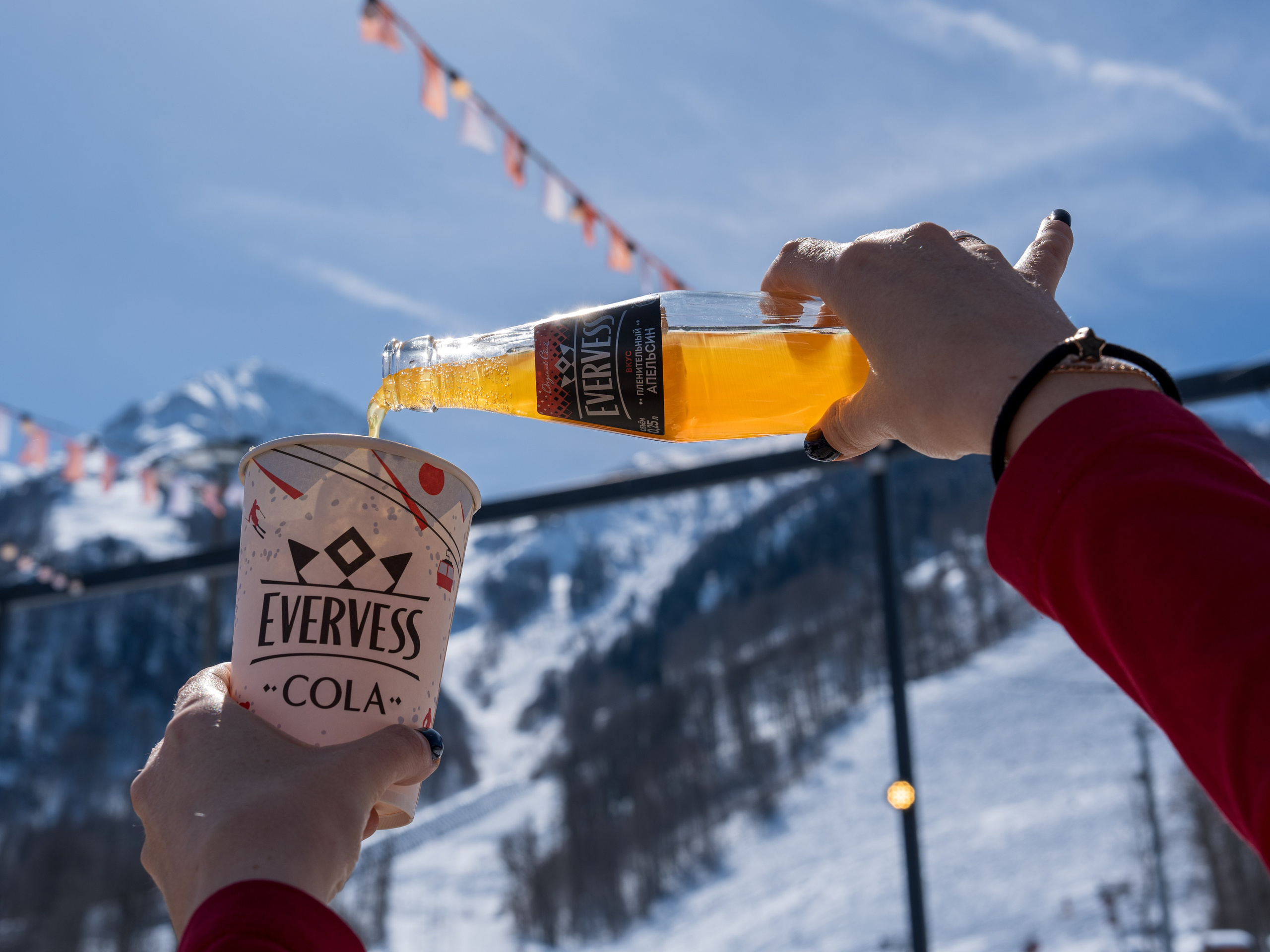 Компания «EVERVESS»: отчет с точек продаж на курортах Красной Поляны. Репортажный фотограф в Красной Поляне и Сочи Павлюченко Екатерина