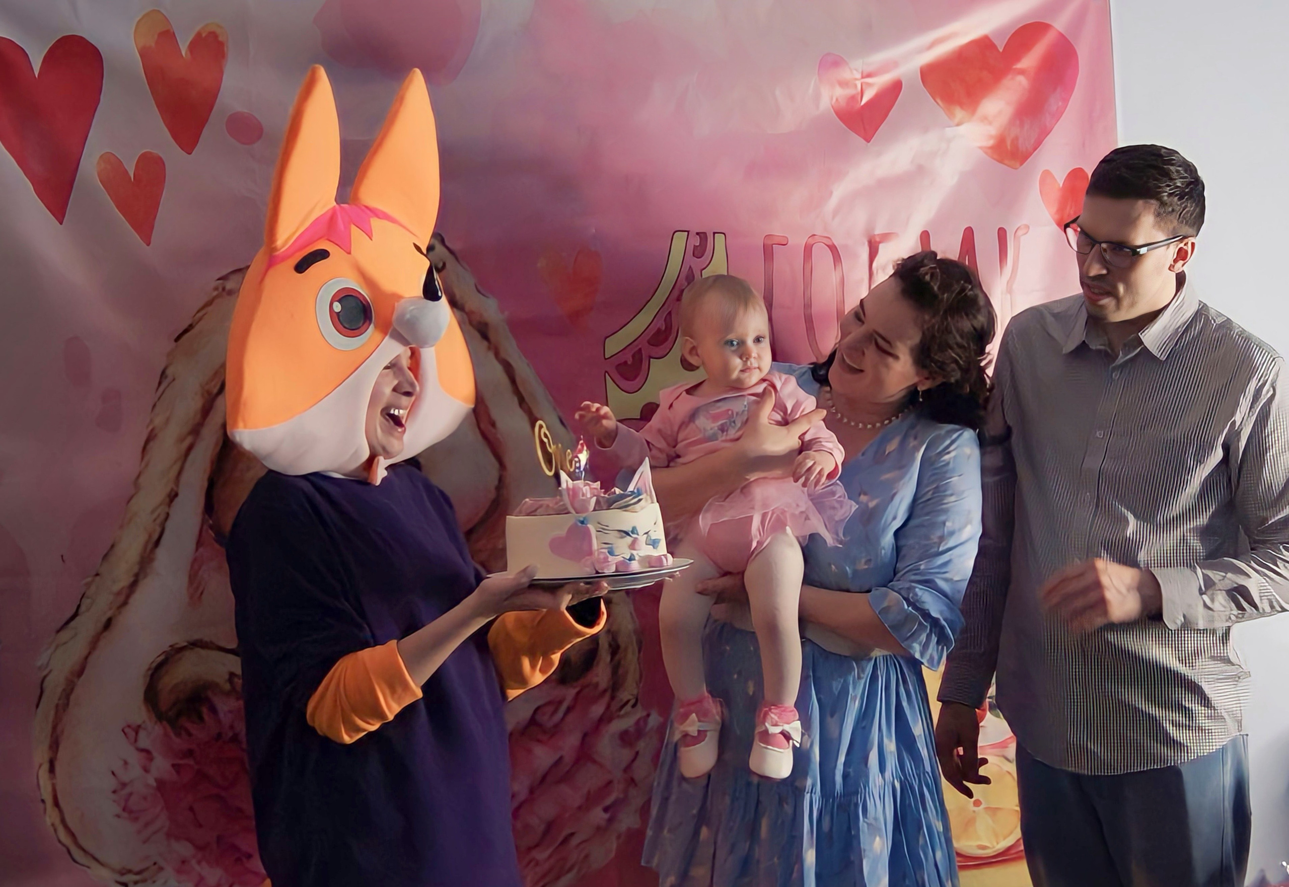 Годик малышке. Фотограф в Санкт-Петербурге