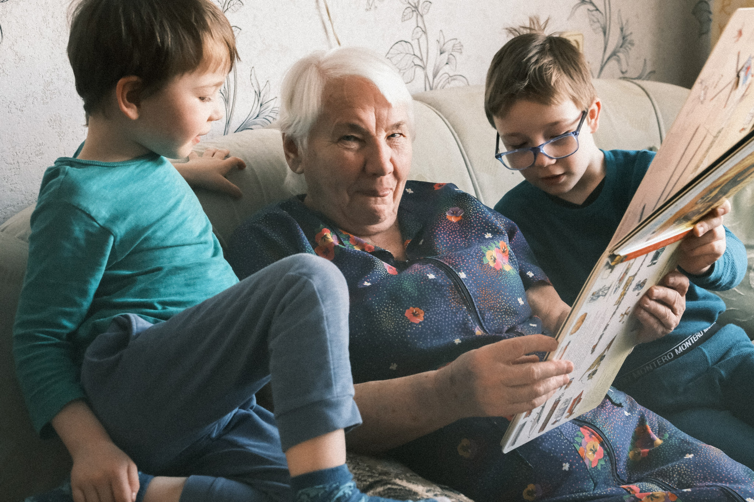 В гостях у бабушки. Семейный фотограф в Москве Кондрашова Ирина