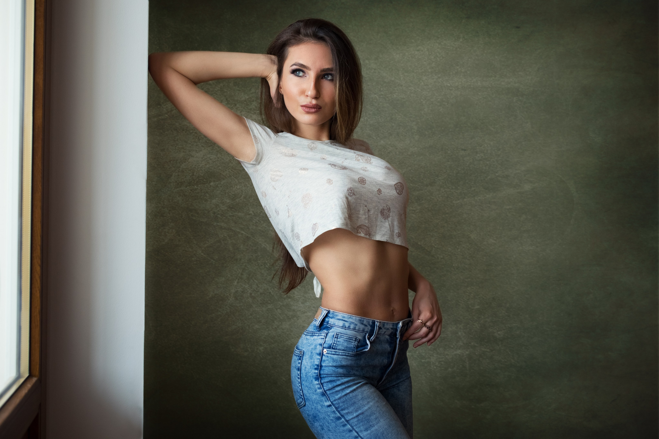 Портреты у окна с Викторией В для «себя»