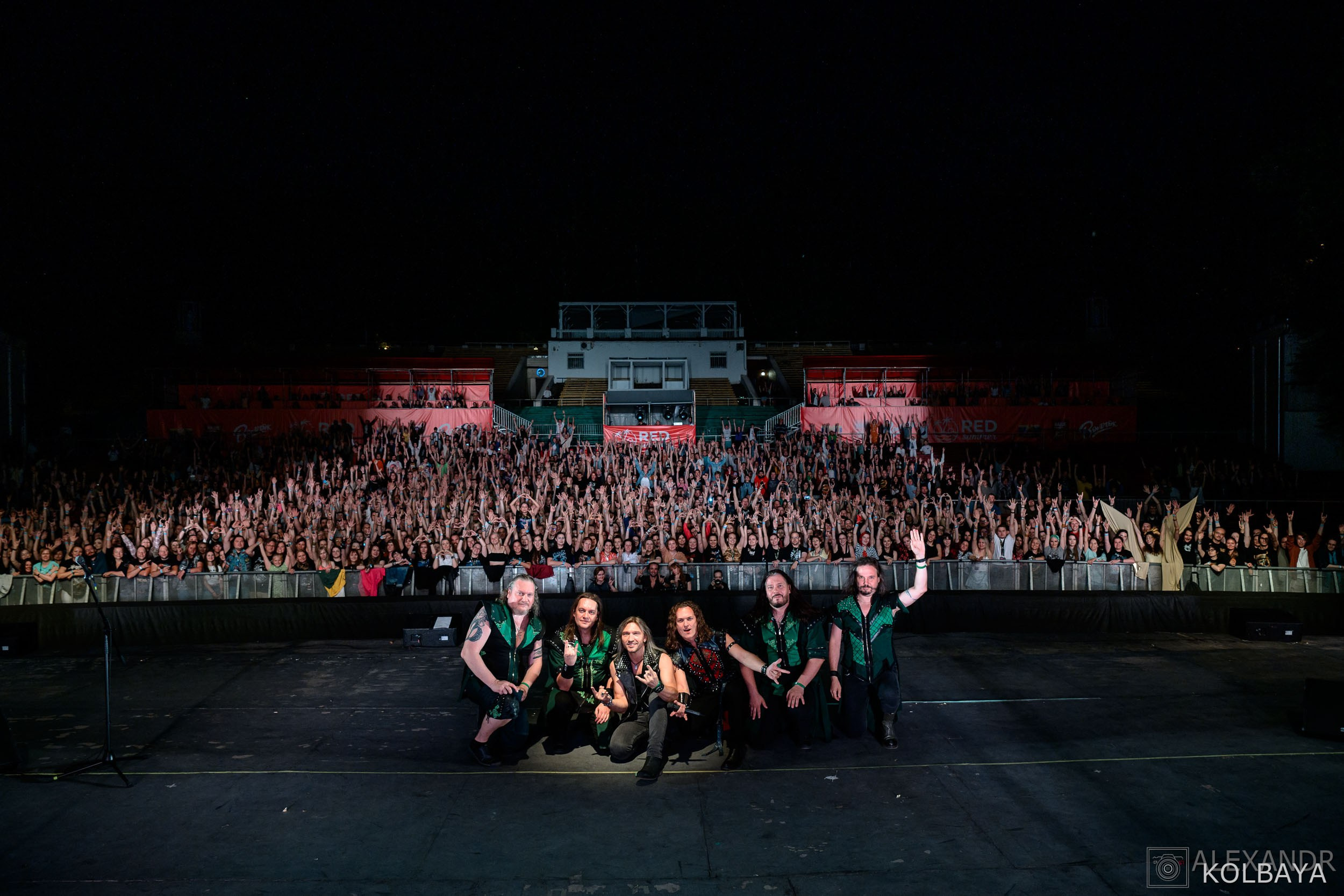 Концерт группы Эпидемия в Зеленом театре. Концертный и театральный репортажный фотограф в Москве Александр Колбая