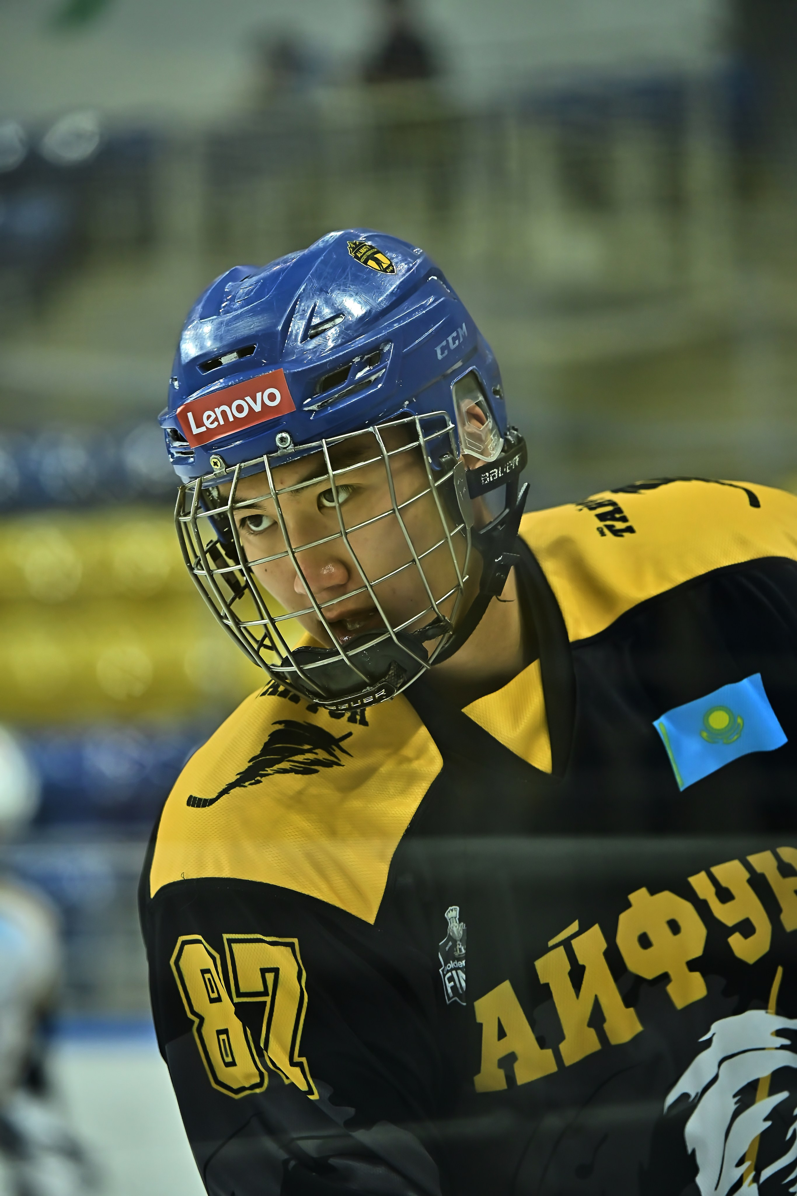 Хоккей Golden Puck 2025-2026. Фотограф в Алматы Егор Поленов