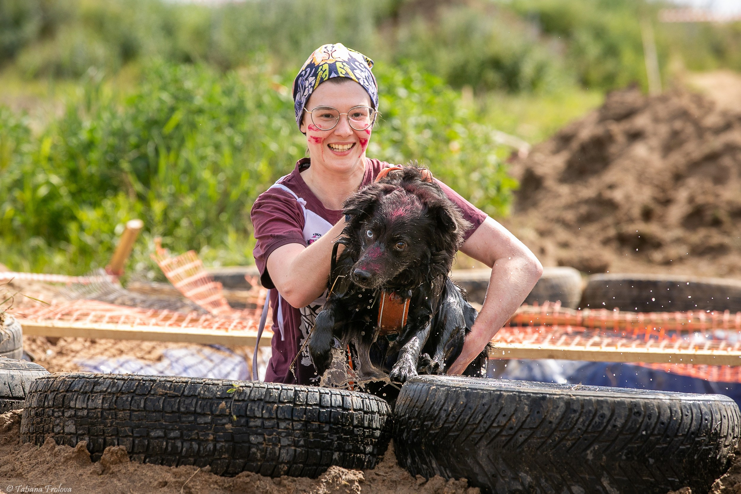 Фоторепортаж с забега с собаками. Фотограф-анималист в Москве и Московской области Татьяна Фролова