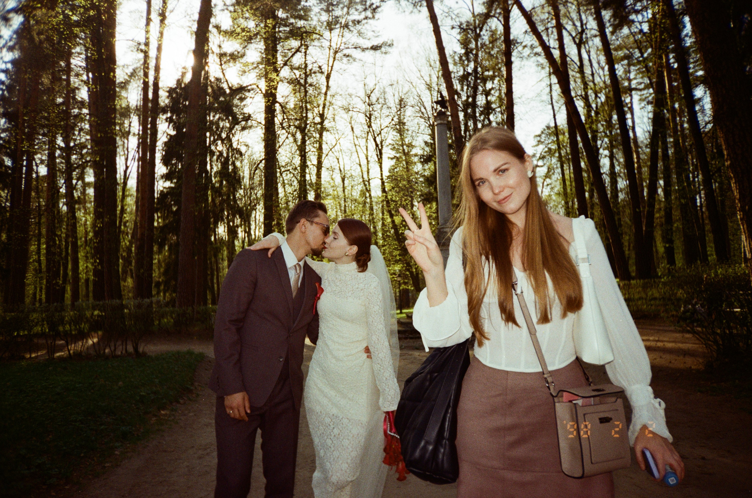Свадебный день Оли и Никиты🤍 плёнка. Фотограф|Москва — Агбаш Лера