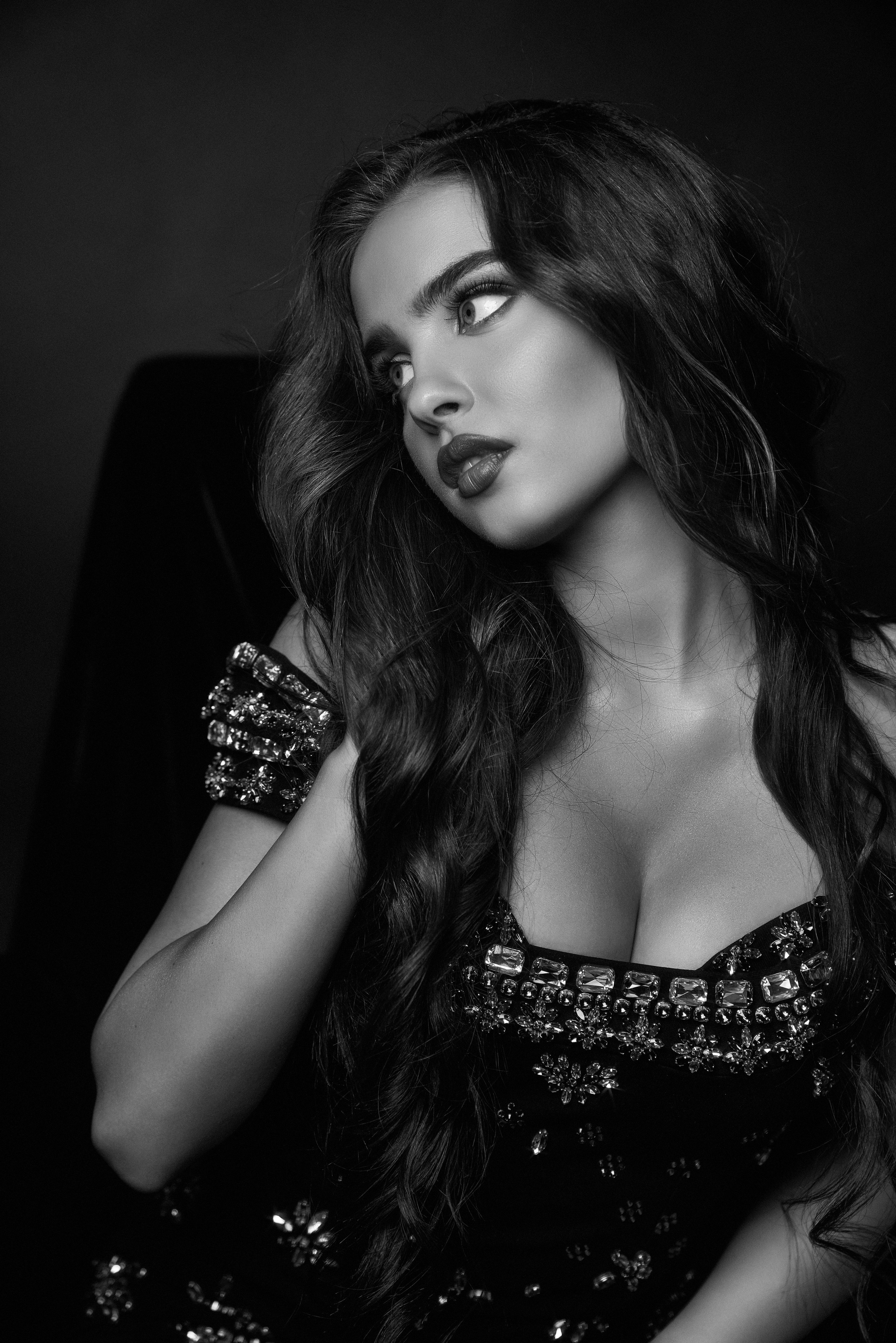 Портретная фотосессия для Dayana Offi (Baby D) в моей студии на ZilArt. Андрей Лоос фотограф стилист Москва