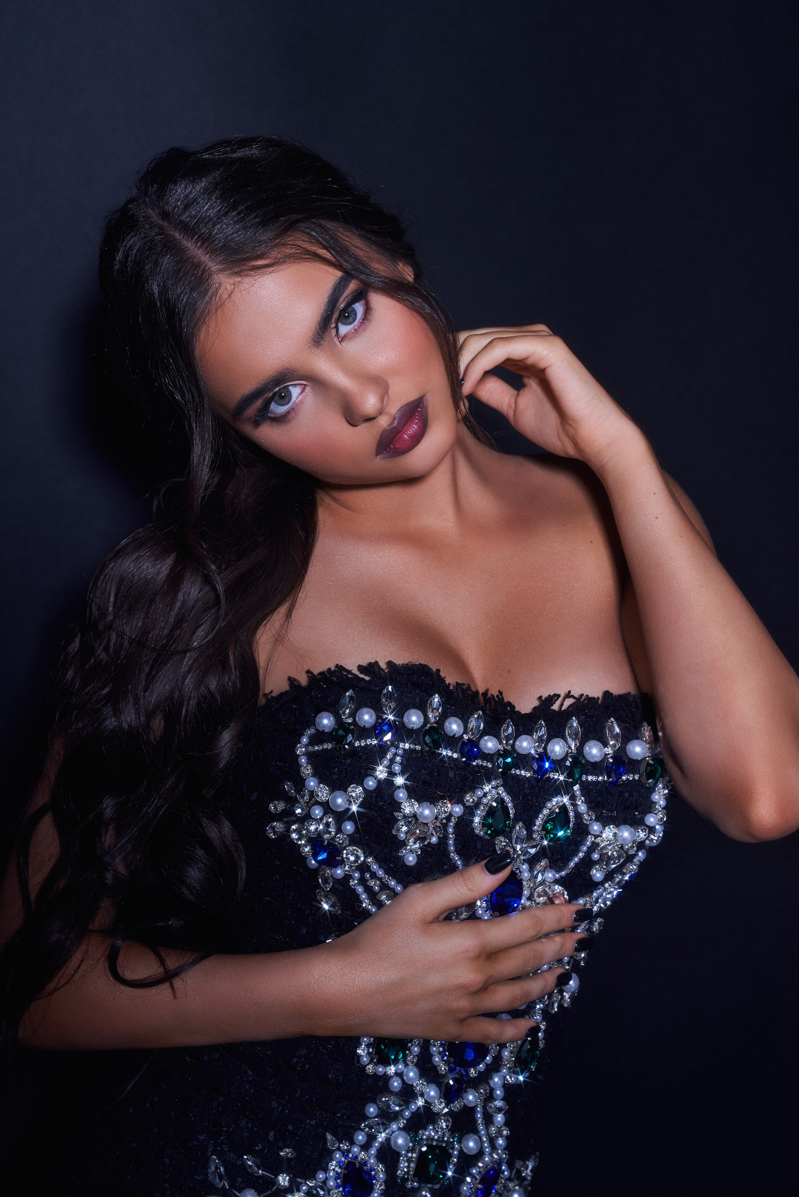 Портретная фотосессия для Dayana Offi (Baby D) в моей студии на ZilArt. Андрей Лоос фотограф стилист Москва