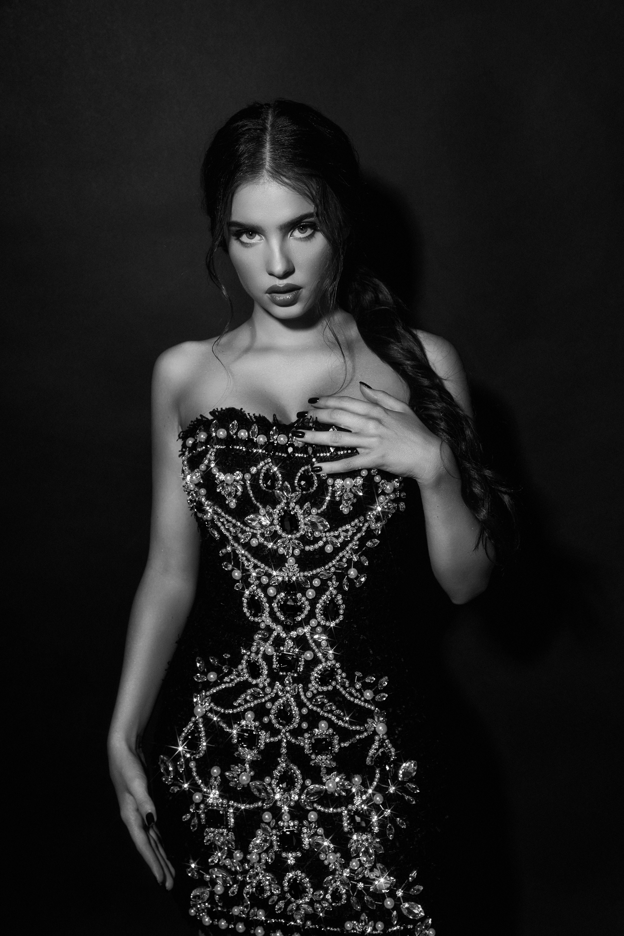 Портретная фотосессия для Dayana Offi (Baby D) в моей студии на ZilArt. Андрей Лоос фотограф стилист Москва