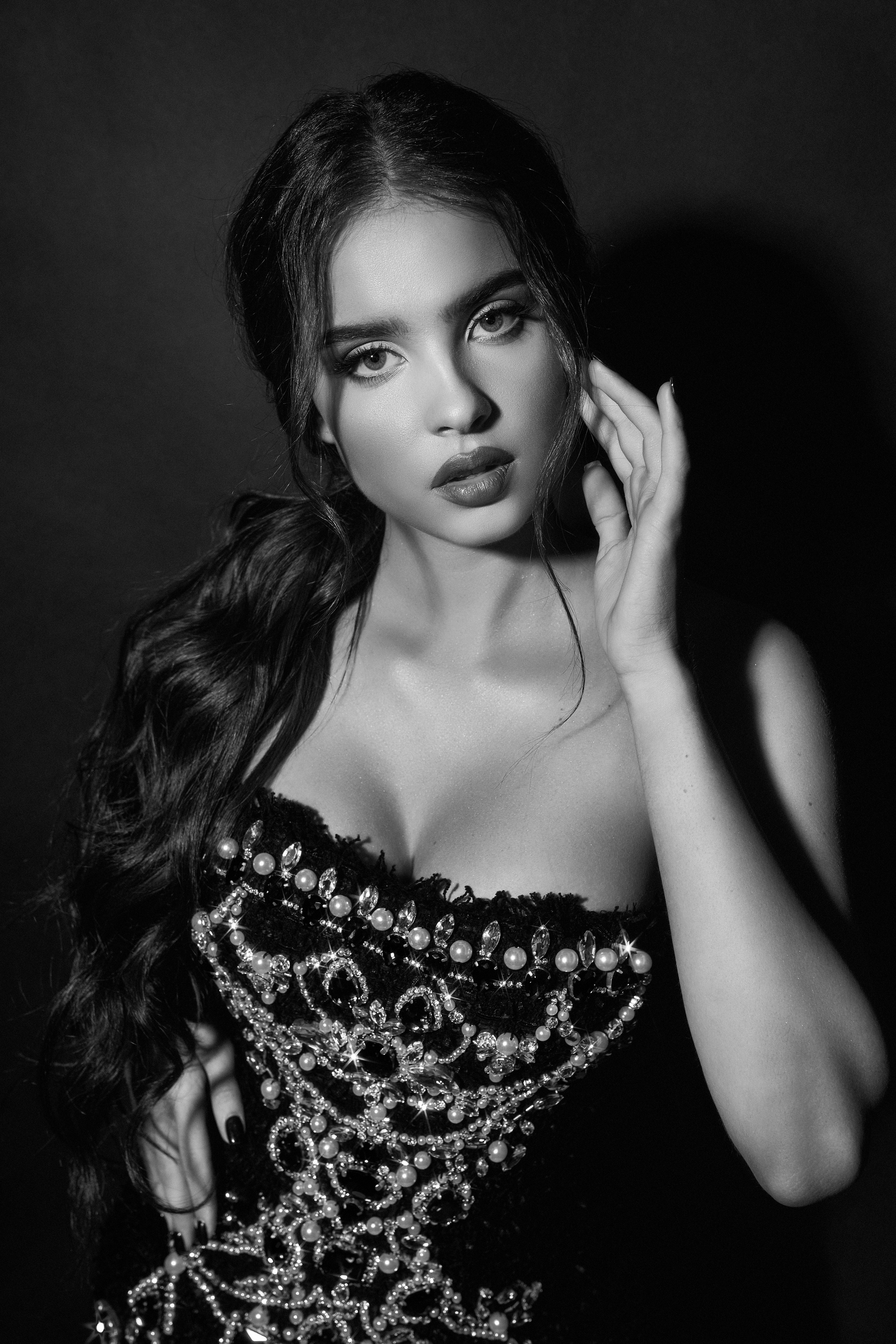 Портретная фотосессия для Dayana Offi (Baby D) в моей студии на ZilArt. Андрей Лоос фотограф стилист Москва