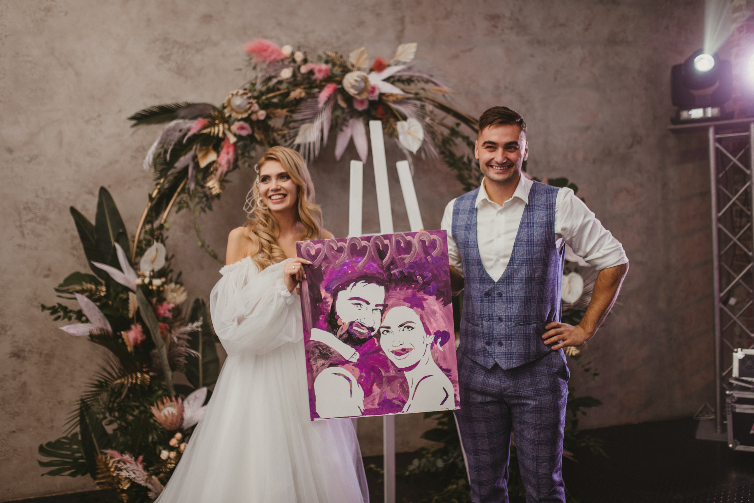 Слава и Дарина. Свадьба в Лофте. Свадебный организатор в Ростове-на-Дону Яснов Роман