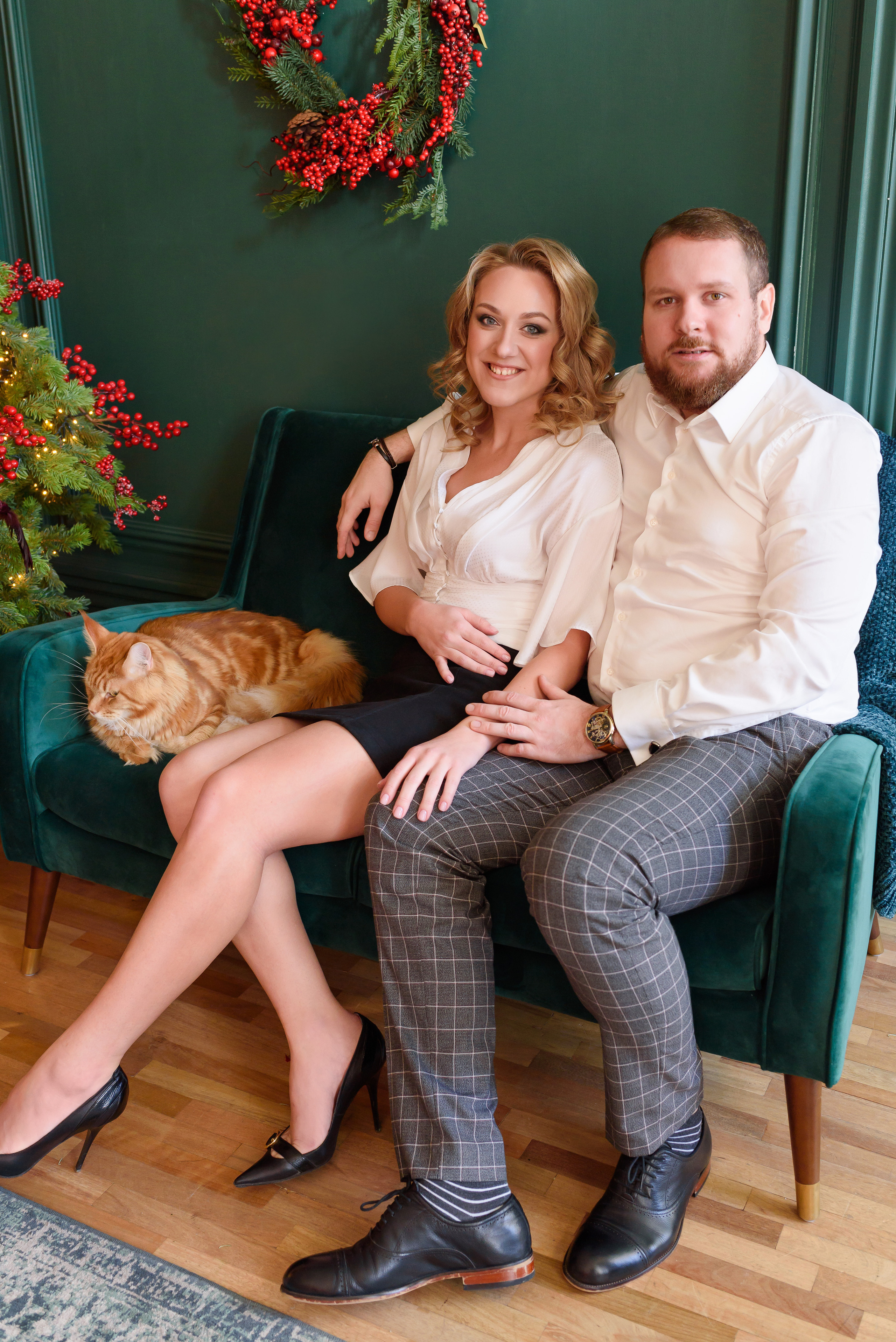 New Year с мейнкуном. Фотограф, ретушёр, графический дизайнер в Петербурге Адрианова Настя