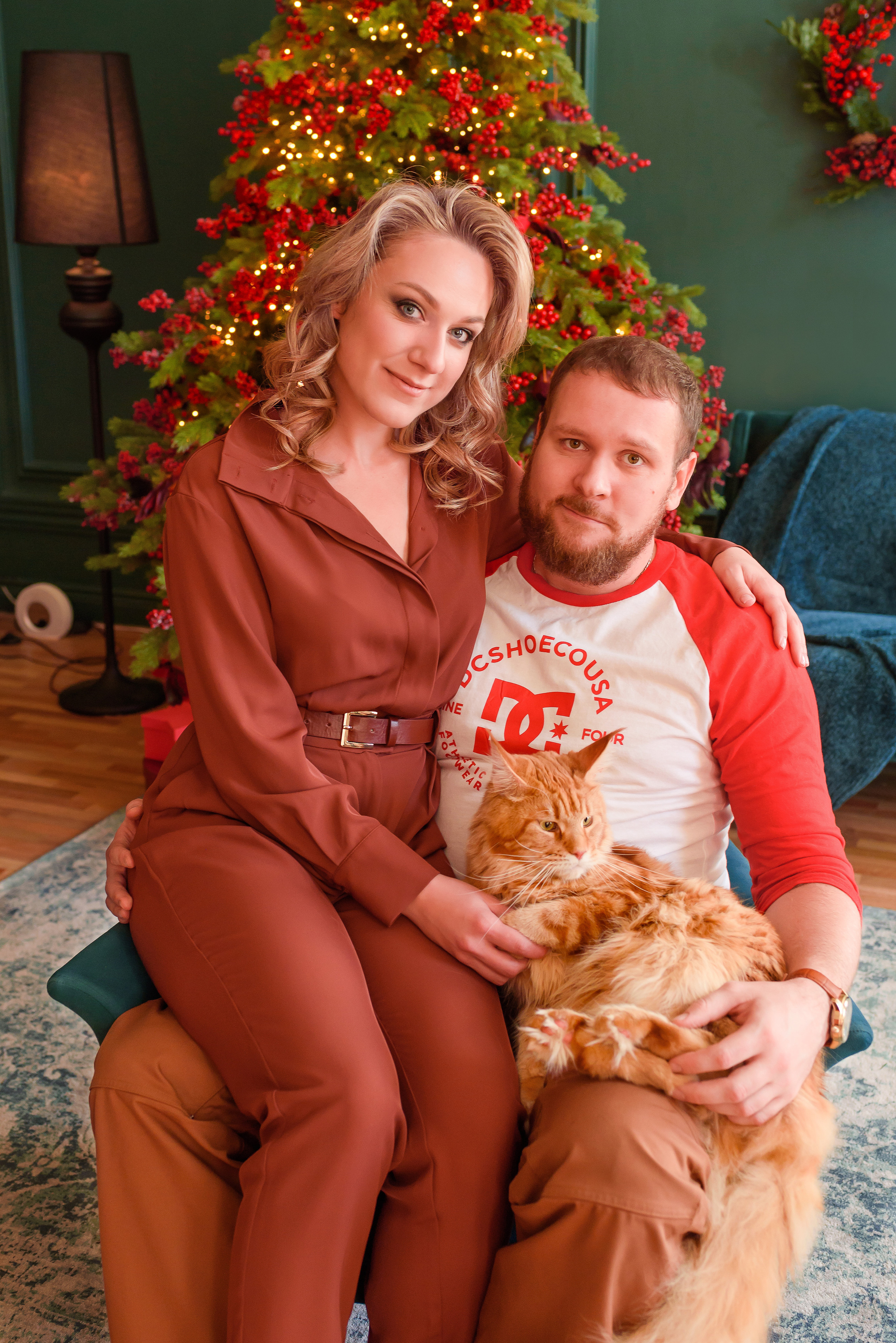 New Year с мейнкуном. Фотограф, ретушёр, графический дизайнер в Петербурге Адрианова Настя