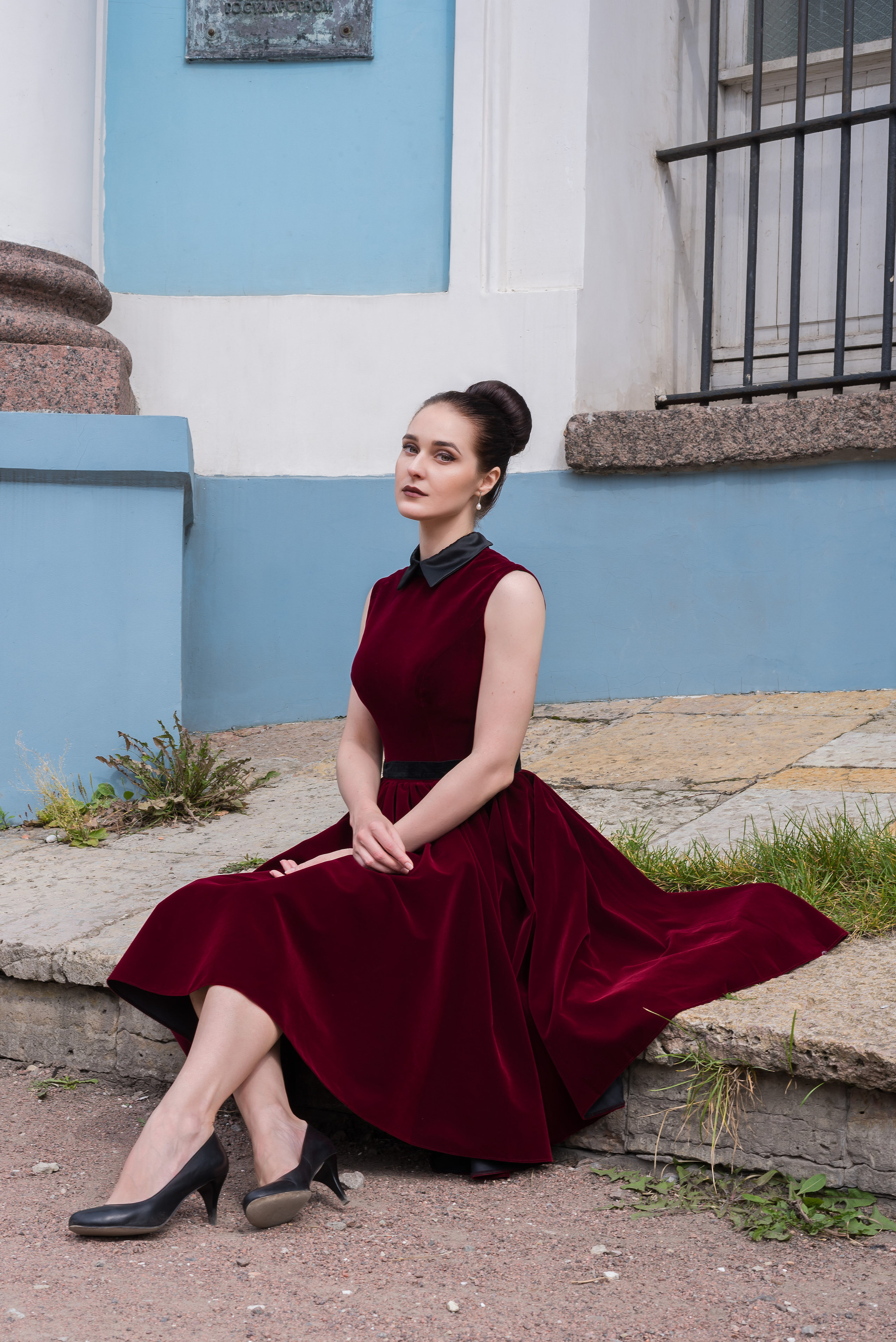 Съёмка для бутика винтажных платьев Zapaka