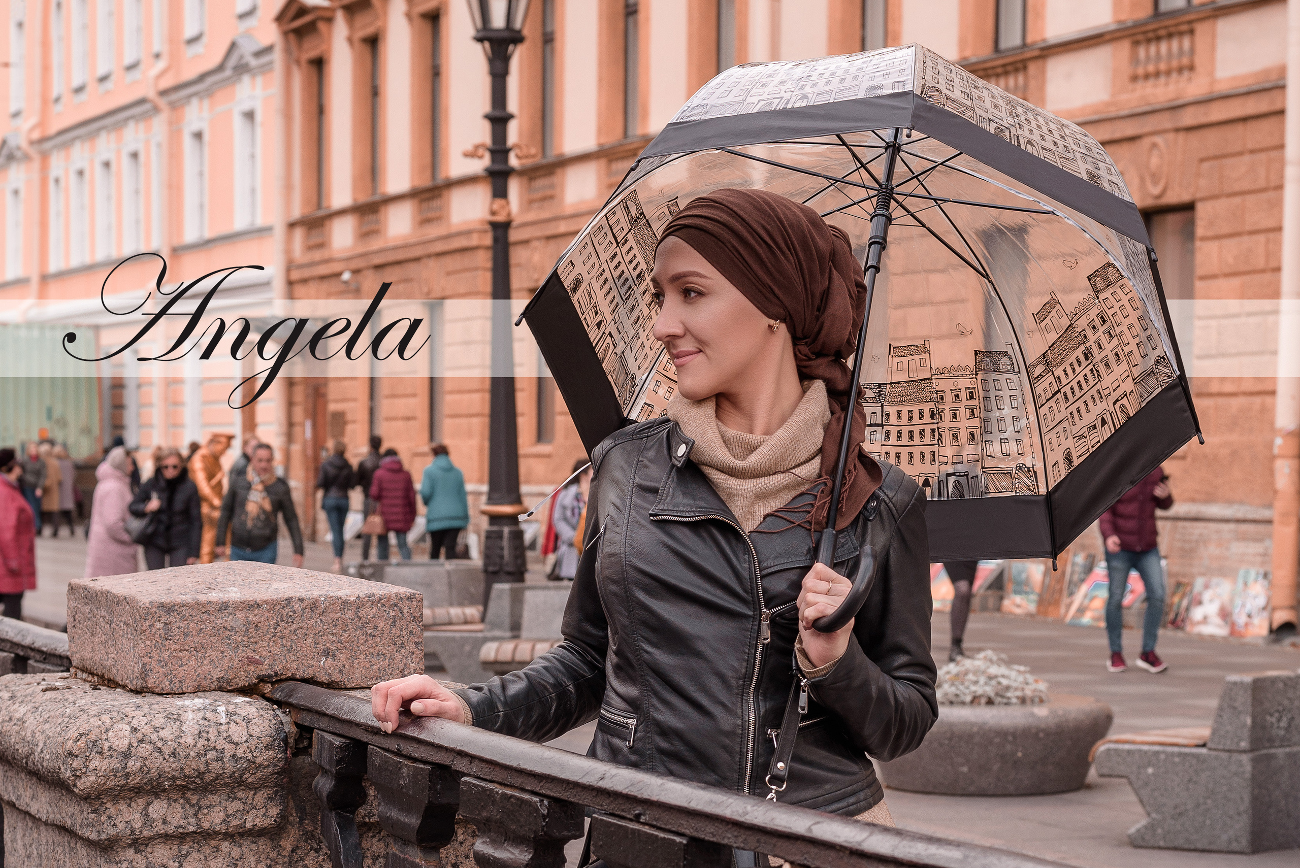 Съёмка Анжелы, фотопрогулка