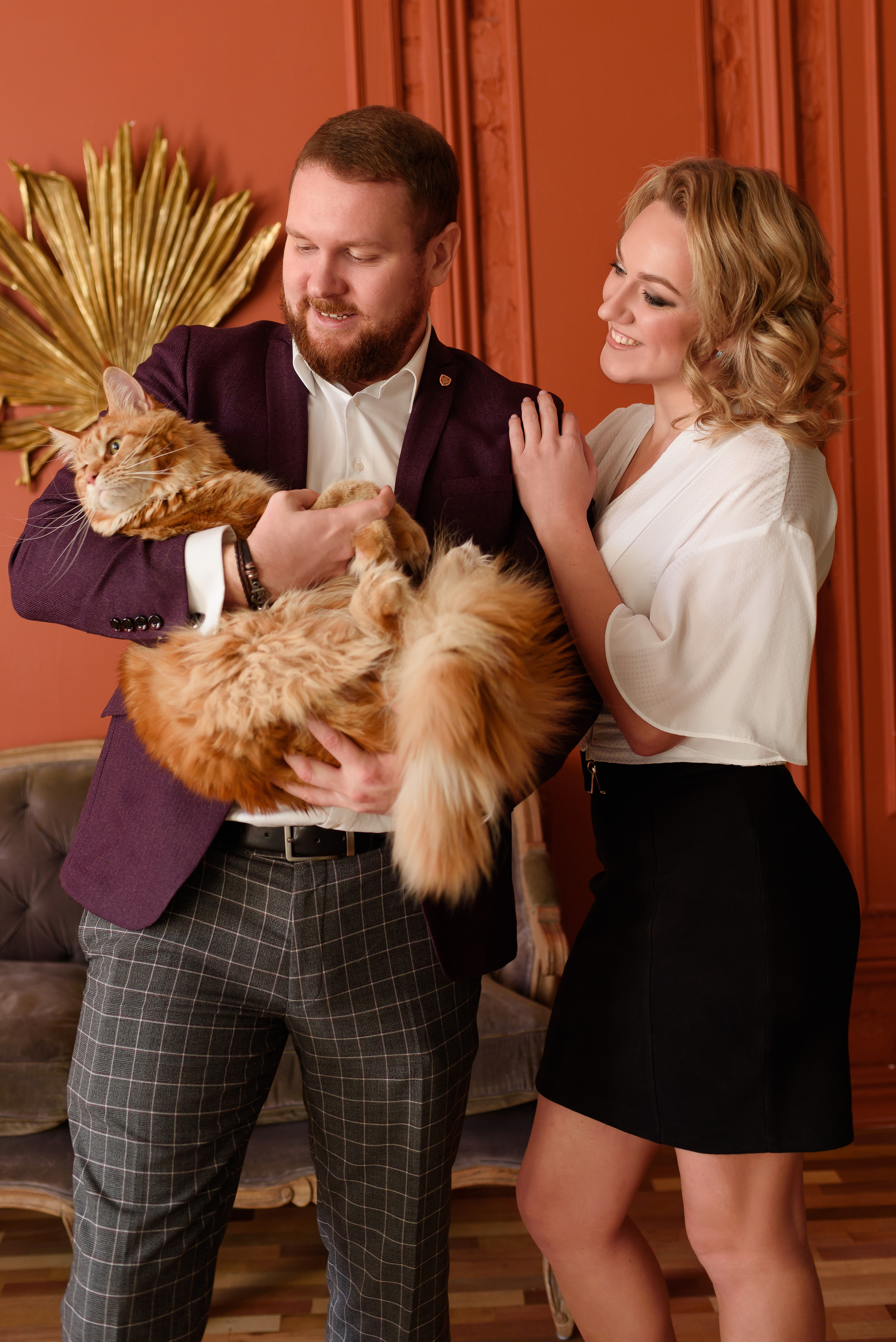 New Year с мейнкуном. Фотограф, ретушёр, графический дизайнер в Петербурге Адрианова Настя