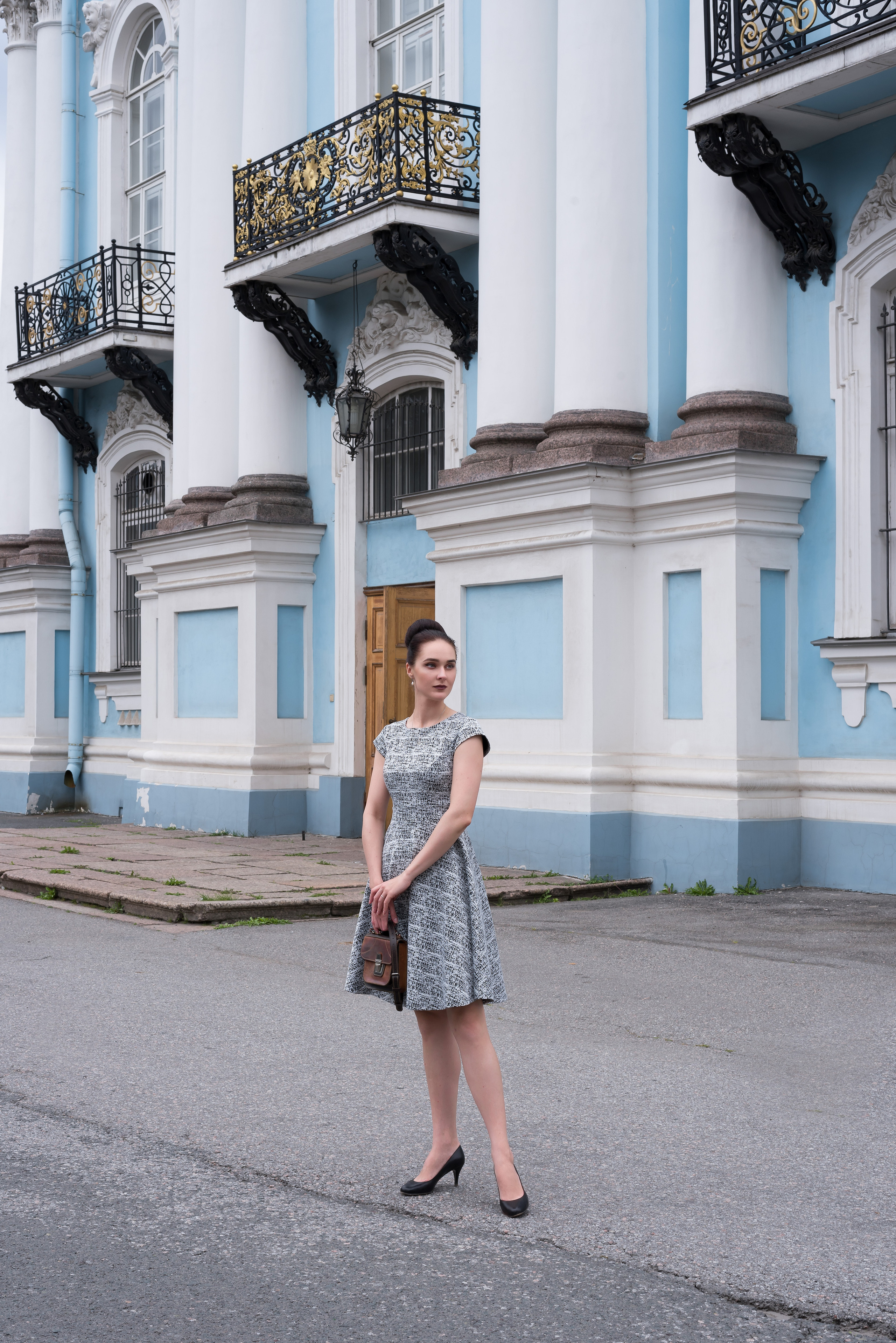 Съёмка для бутика винтажных платьев Zapaka. Фотограф, ретушёр, графический дизайнер в Петербурге Адрианова Настя