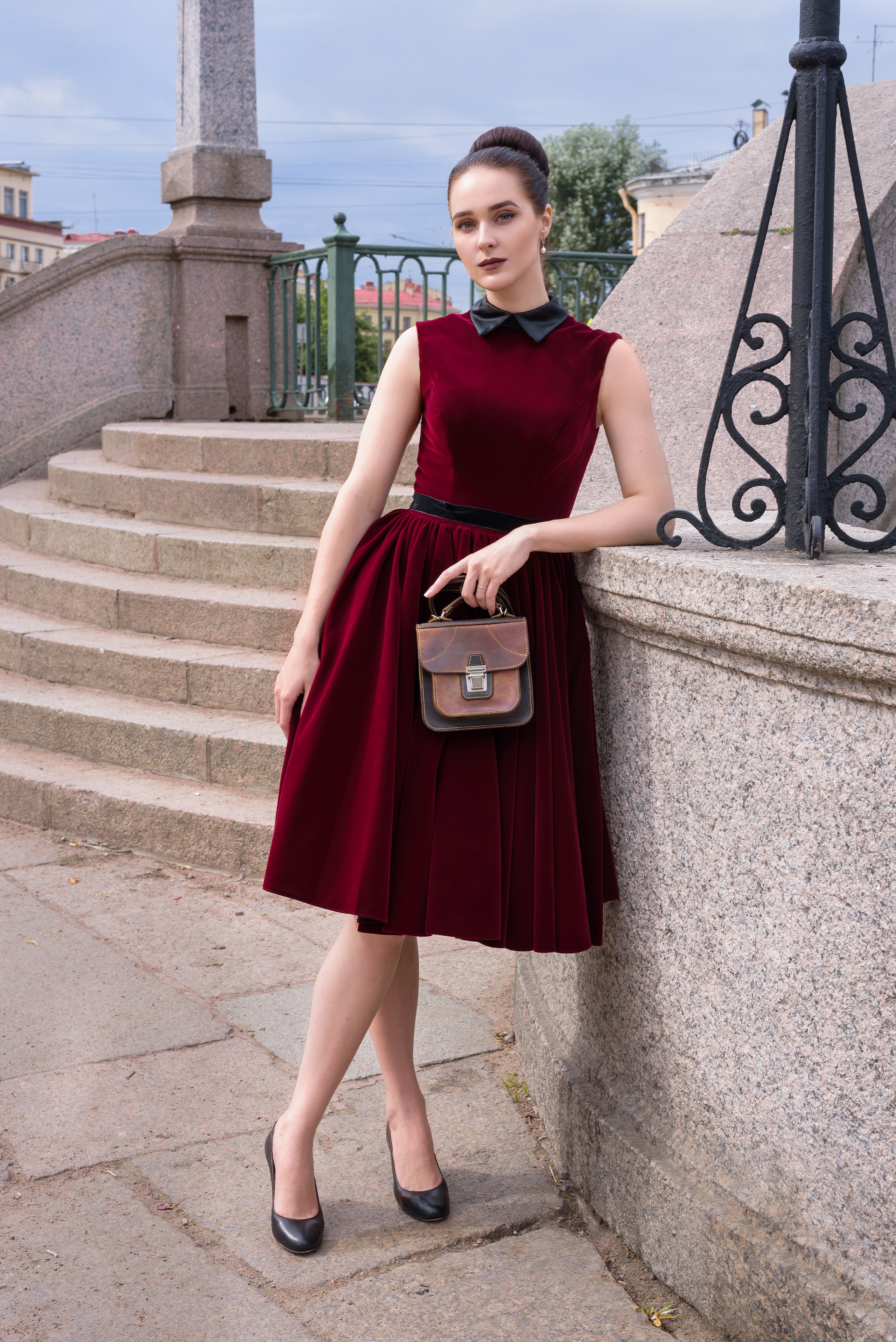 Съёмка для бутика винтажных платьев Zapaka. Фотограф, ретушёр, графический дизайнер в Петербурге Адрианова Настя