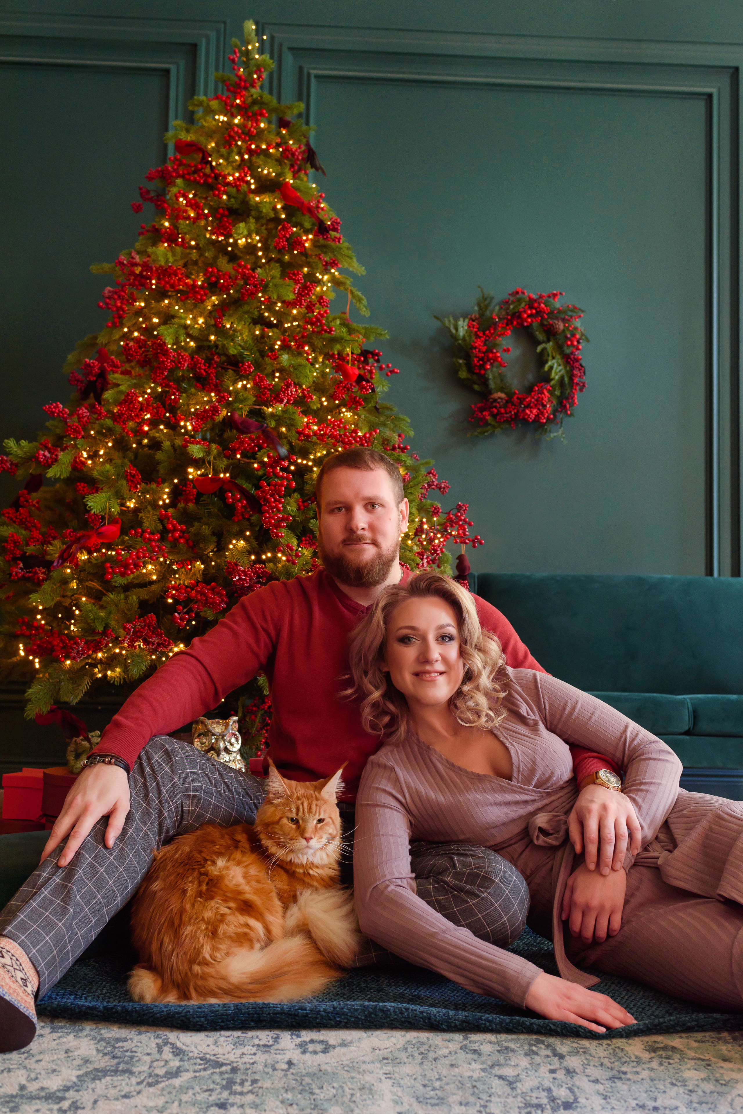 New Year с мейнкуном