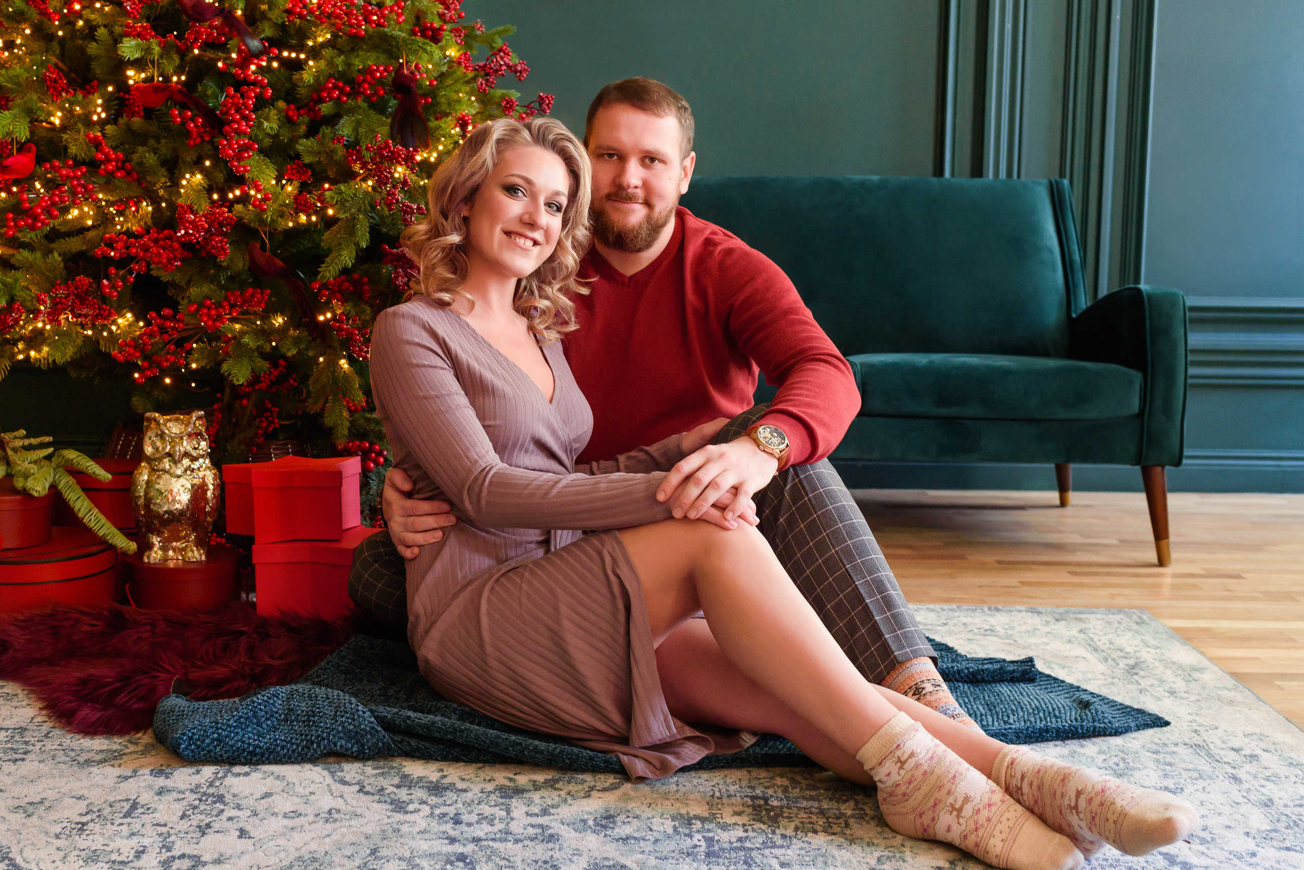 New Year с мейнкуном. Фотограф, ретушёр, графический дизайнер в Петербурге Адрианова Настя