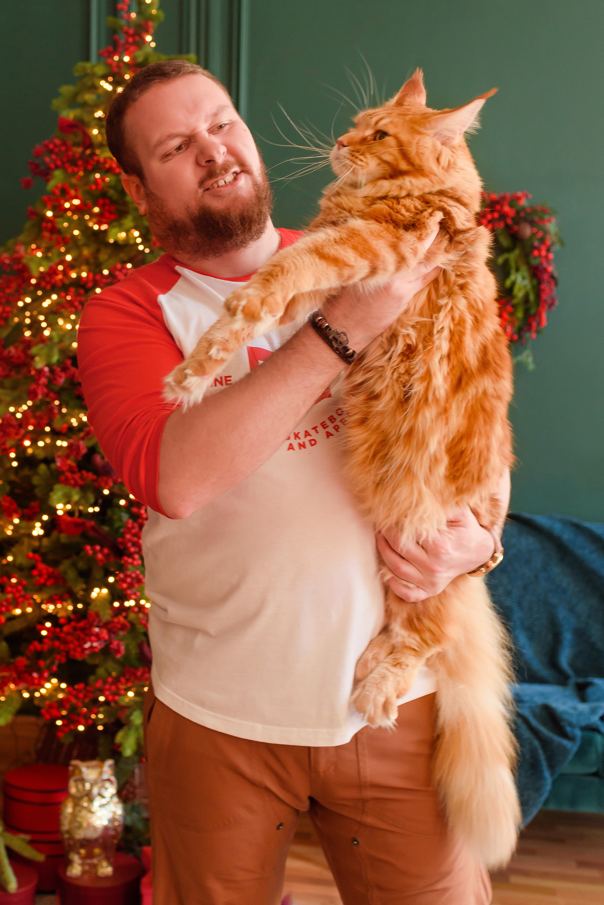 New Year с мейнкуном. Фотограф, ретушёр, графический дизайнер в Петербурге Адрианова Настя