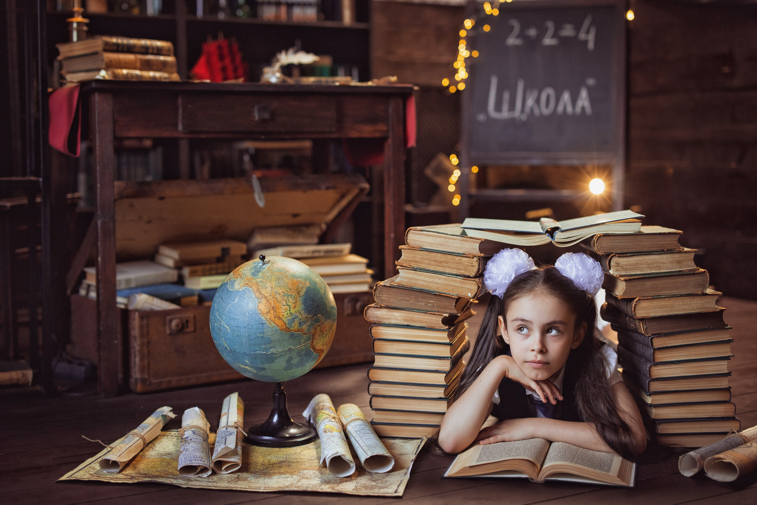 Школьная фотосессия, город Краснодар. Семейный и детский фотограф в Краснодаре Анна Трашкова