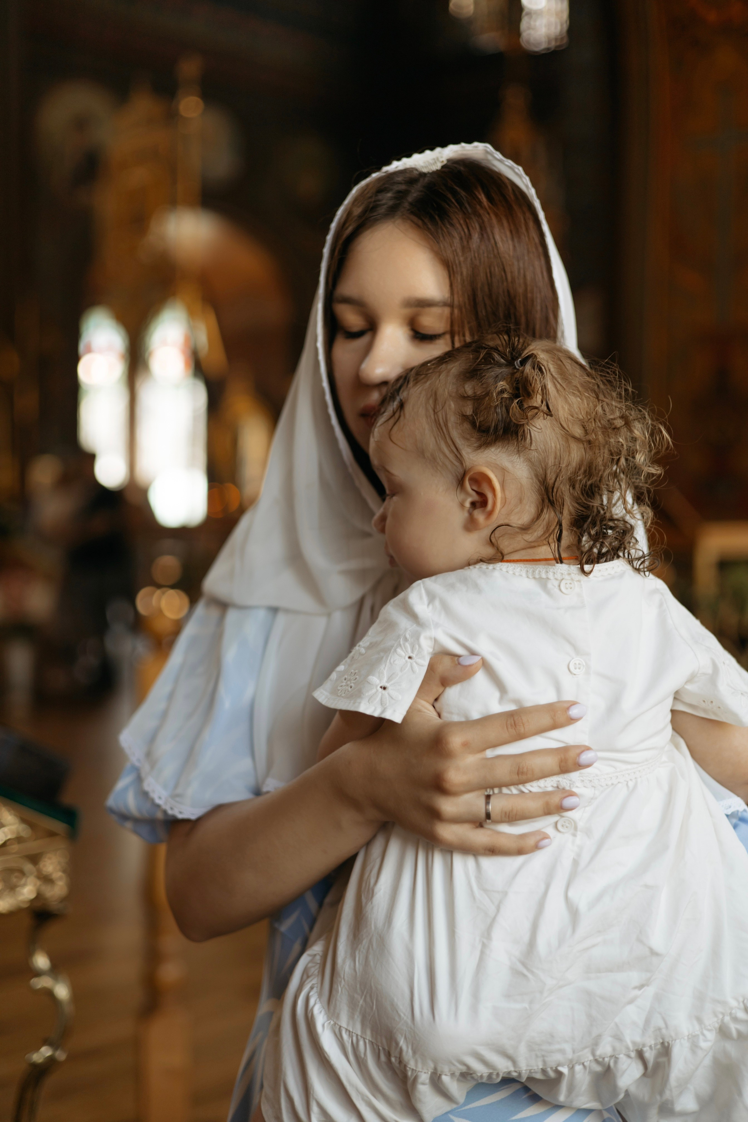 Крещение Вари. Самый теплый фотограф в Краснодаре Рябоконь Ксения