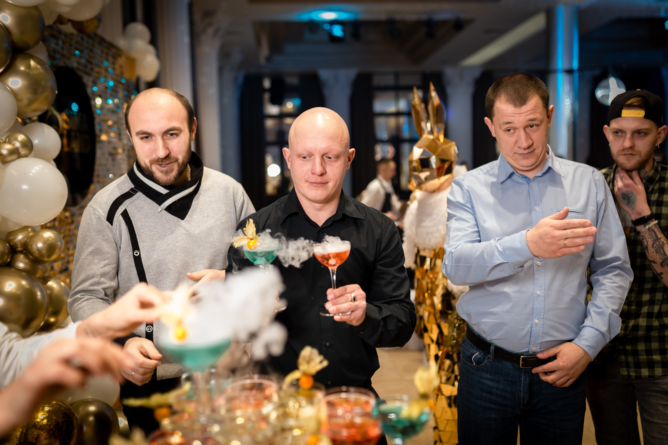 Репортажная фотосъёмка — зимний корпоратив Сималенд