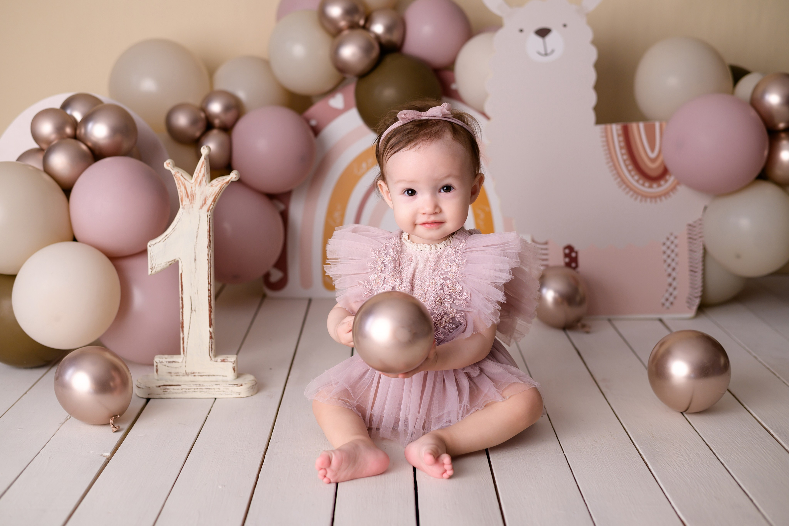 Годовасие «One». Фотограф новорождённых в Уфе Елена Кириллова