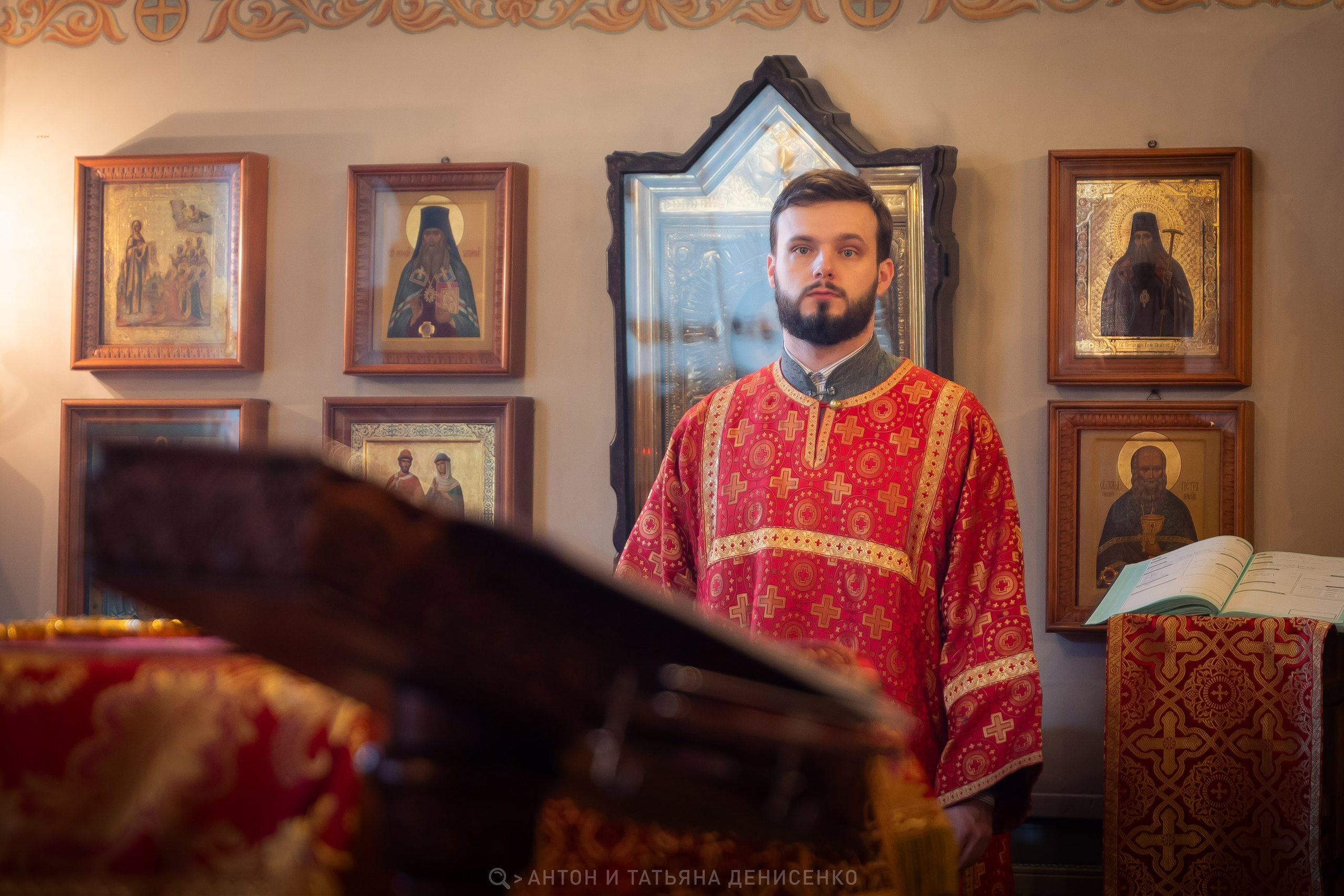 Храм Преображения Господня в Богородском. Антипасха. Антон и Татьяна Денисенко — В храме