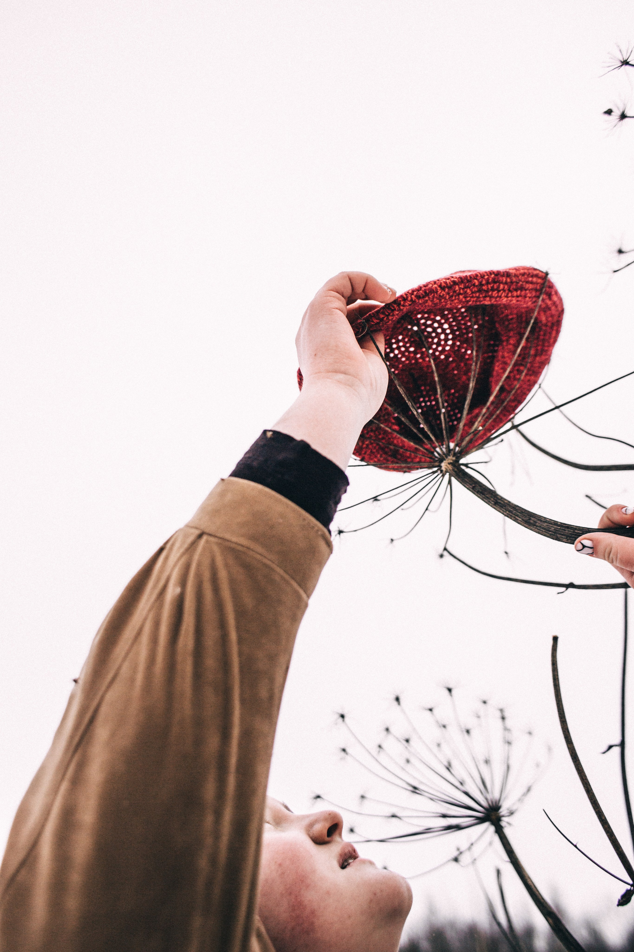 Олеся. Зимнее поле. Фотограф в Нижнем Новгороде