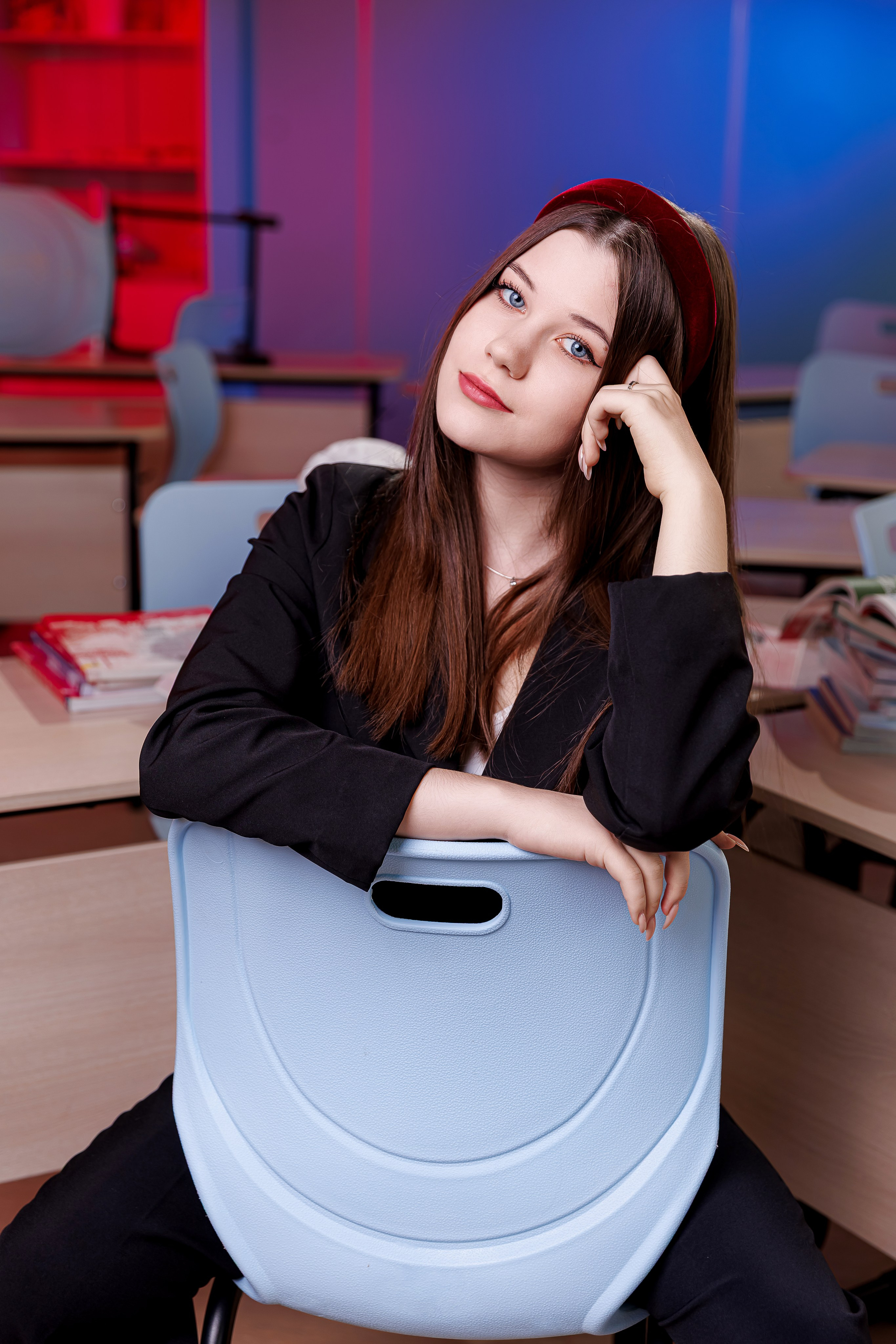 Портреты с цветной подстветкой. Семейный и детский фотограф Комина Елена, Власиха, Одинцово