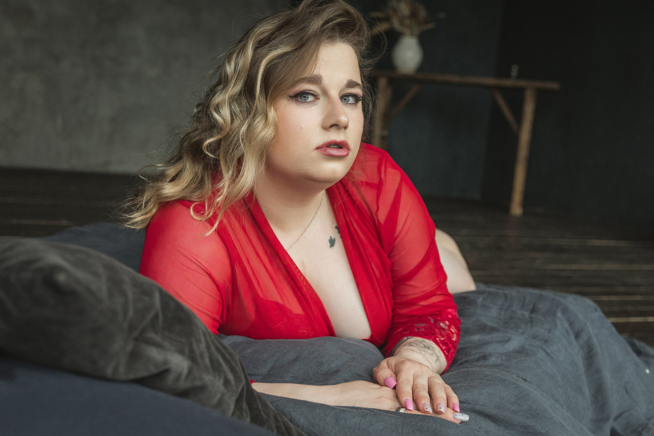 Будуарная съемка для Юли. Портретный и семейный фотограф в Санкт-Петербурге Чугунова Анастасия