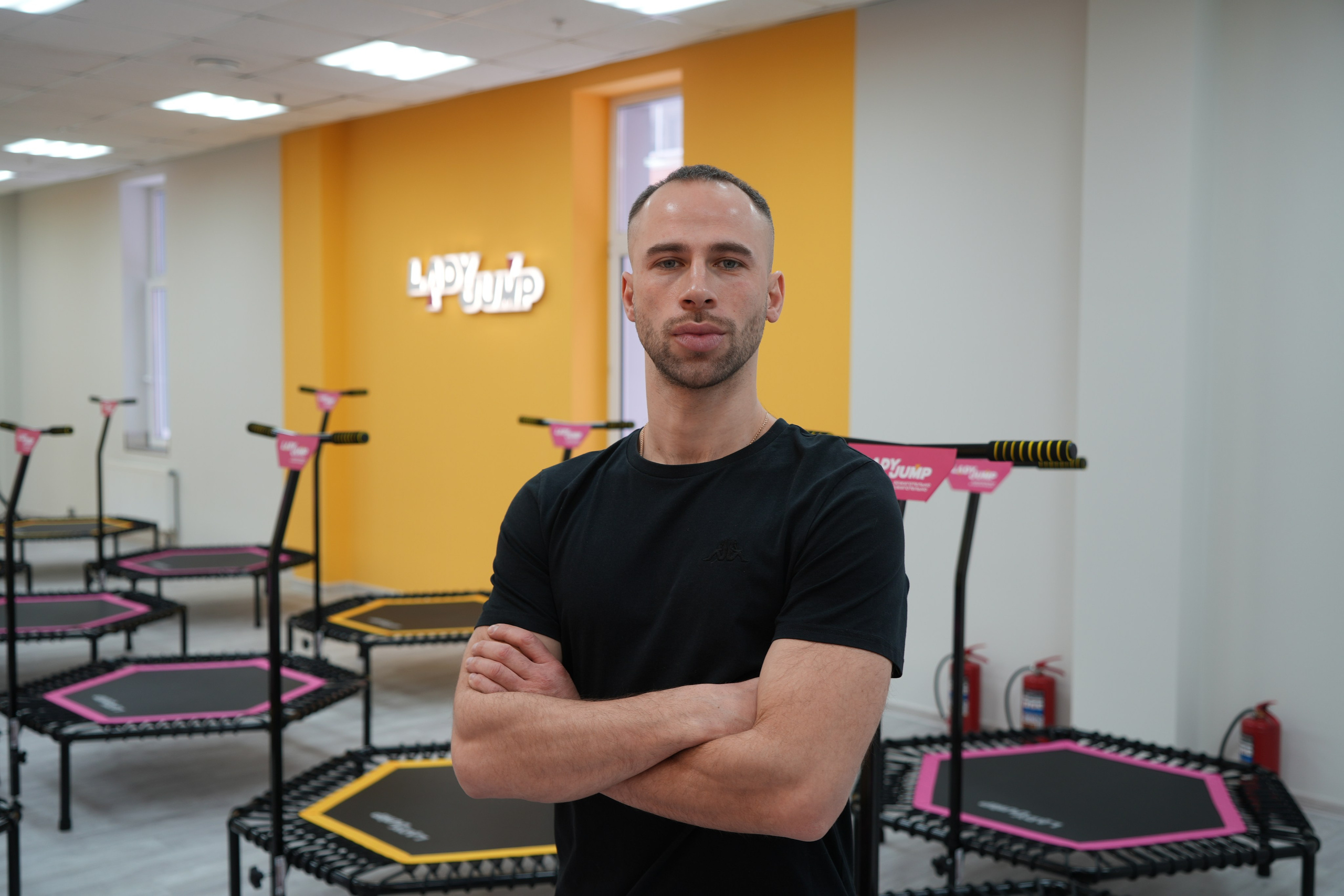 Открытие батутного центра «Lady Jump». Видеограф и Фотограф в Москве