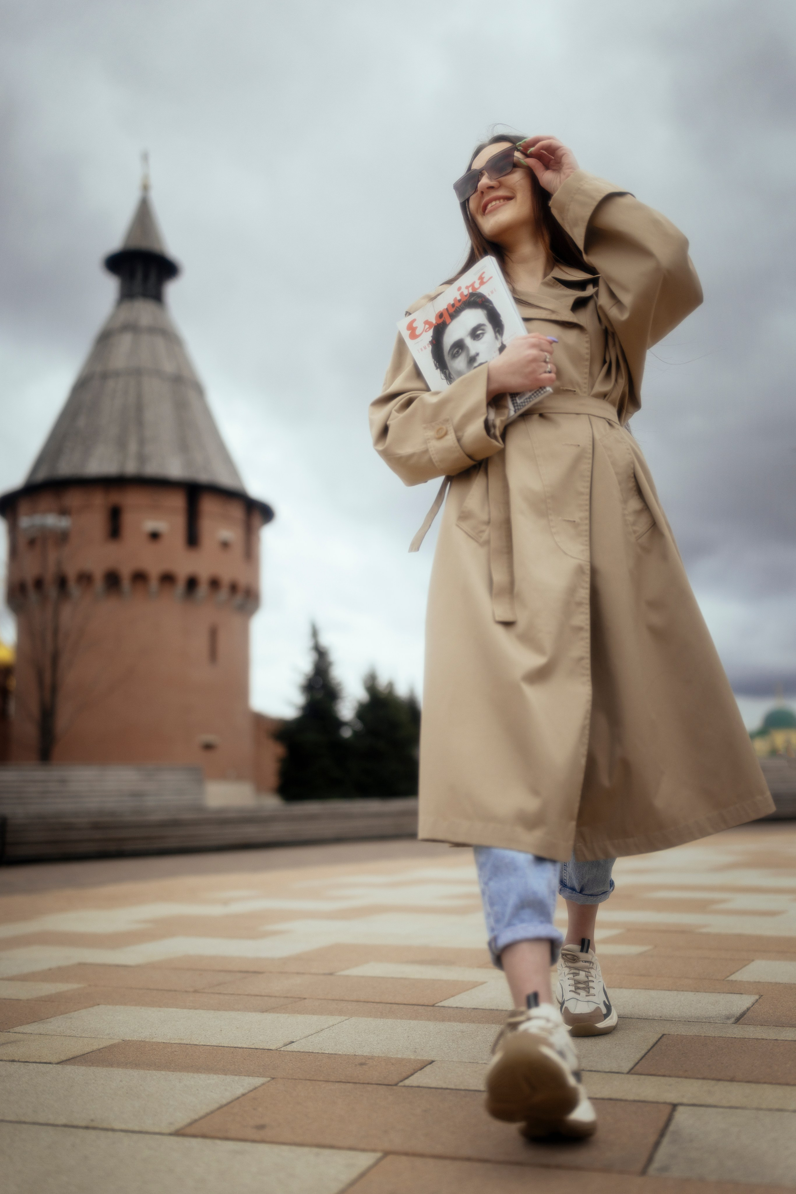 Ангелина, фотосессия девушки на набережной в Туле, Искра Тула. Фотограф в Туле — Борисов Николай