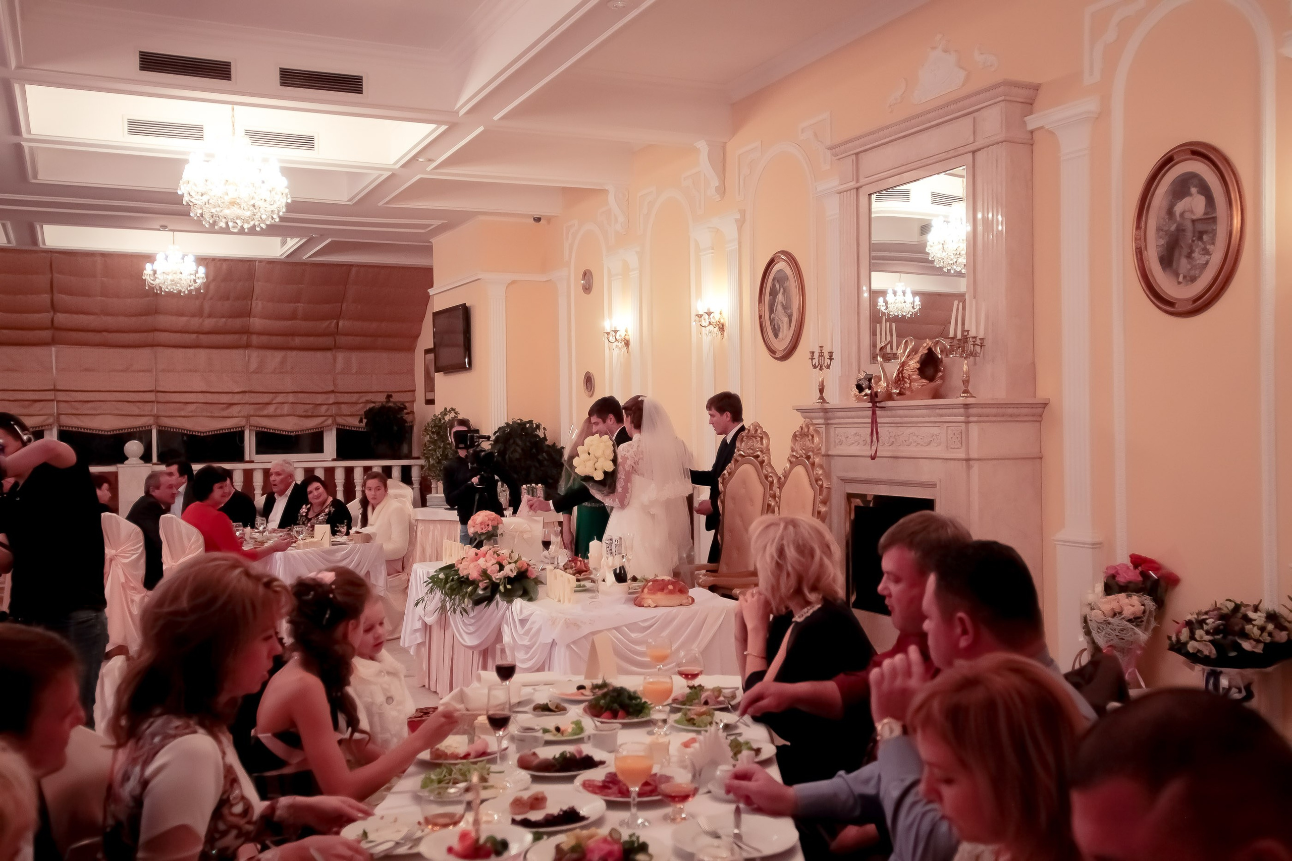 Банкет/Banquet. Максим Матвийченко и Виктория Басова профессионалы своего дела