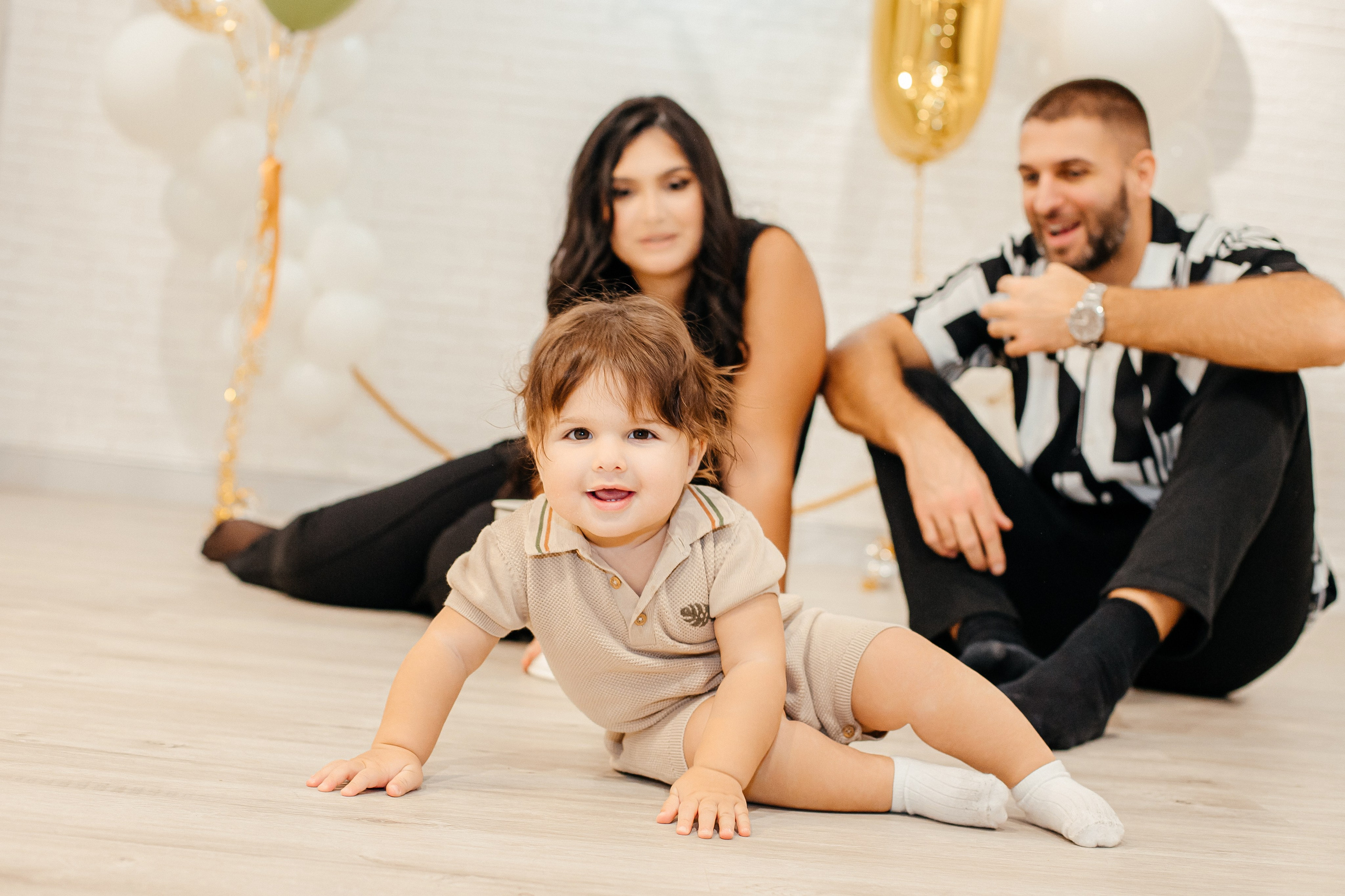Камилю 1 годик — студия. Elena Sova — семейный и женский фотограф в Санкт-Петербурге
