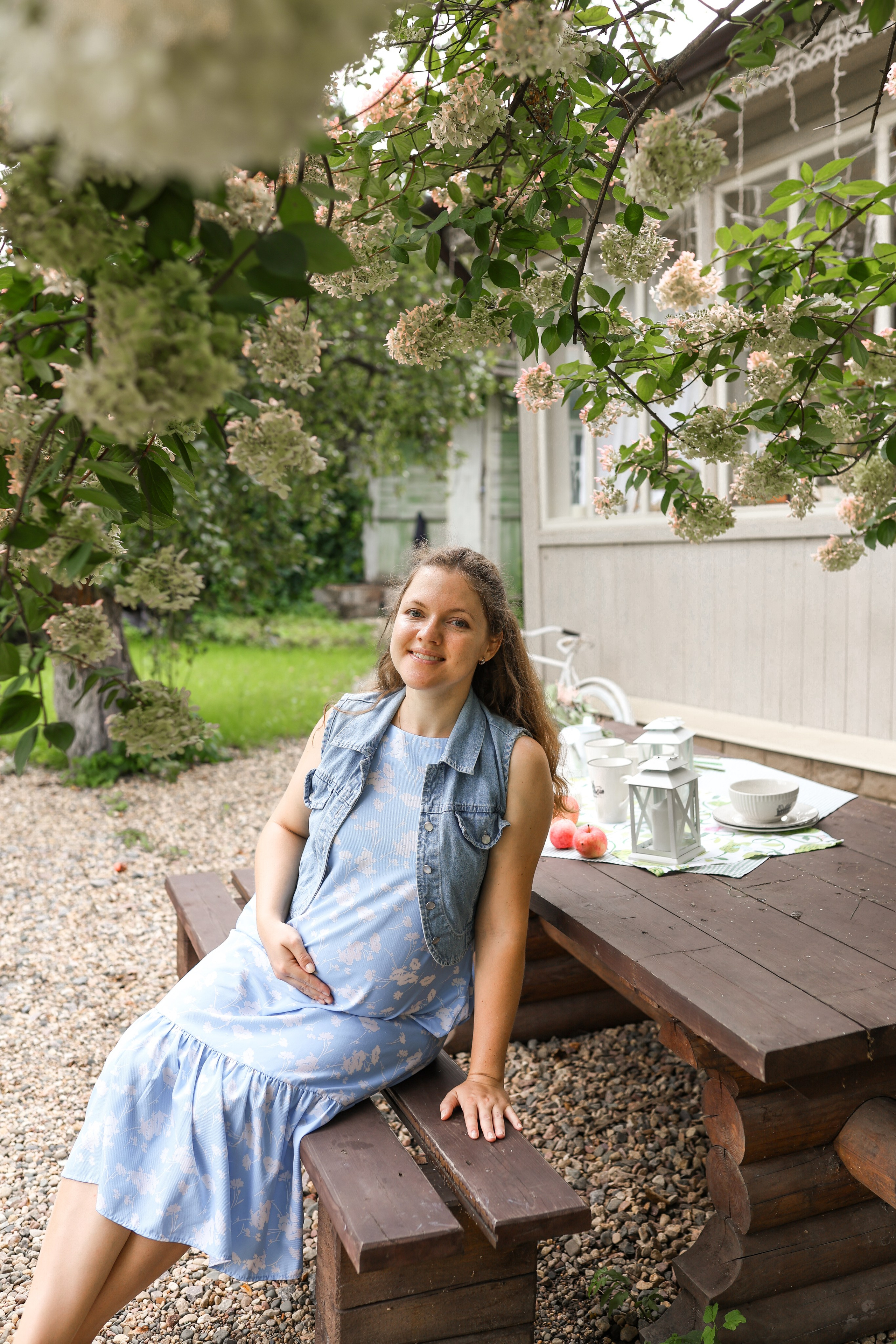 Фотосессия беременности в загородной студии Купавна. Фотограф в Железнодорожном и Балашихе