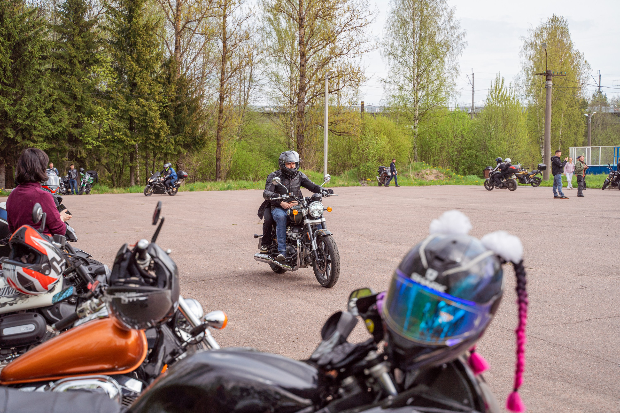 Мотоциклы —репортажная фотосъемка в Санкт-Петербурге. Свадебный, семейный, портретный, репортажный фотограф в Санкт-Петербурге