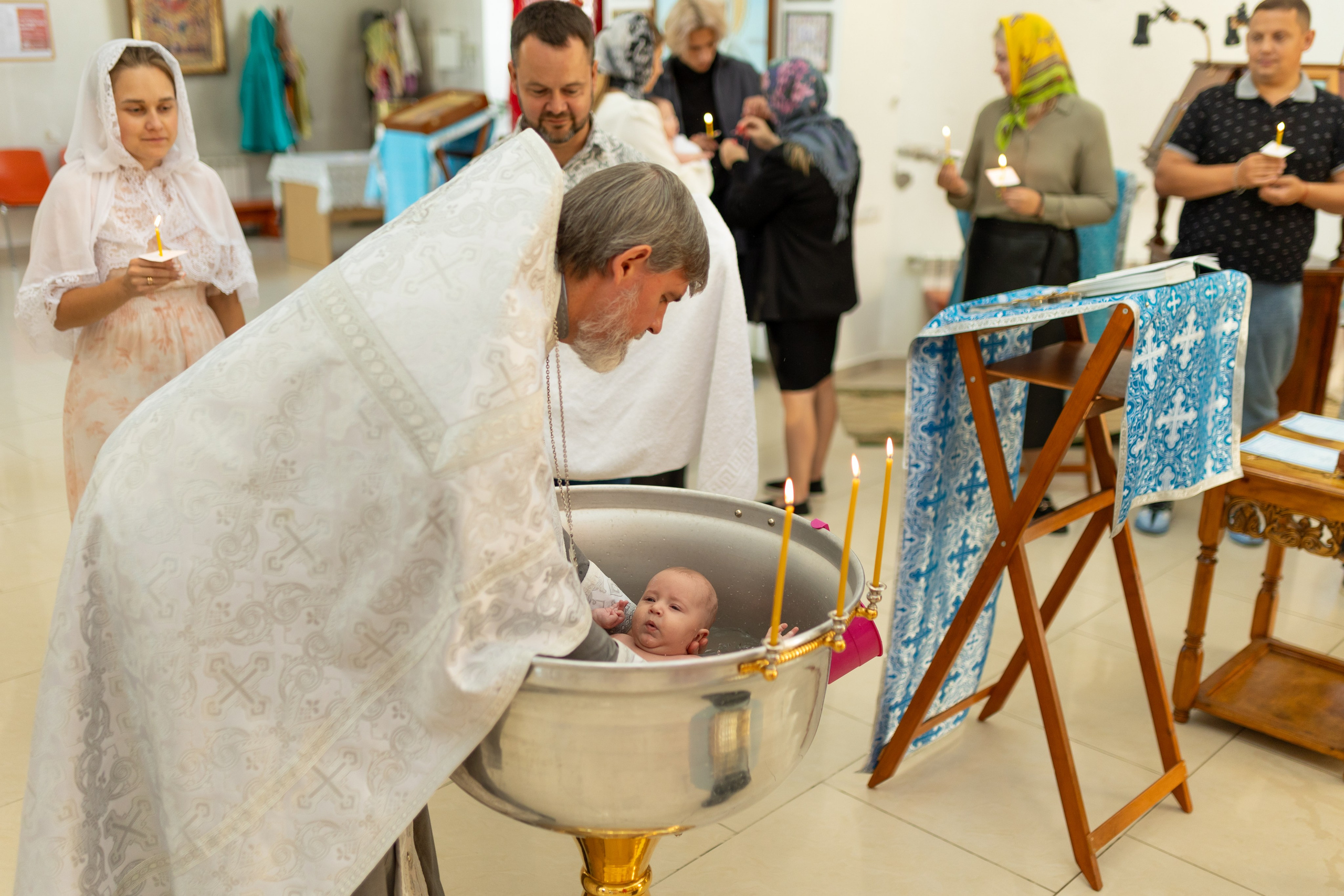 Крещение Артёма (все фото с таинсвта крещения). Фотограф новорожденных. Детский и семейный фотограф Марьяна Юдина