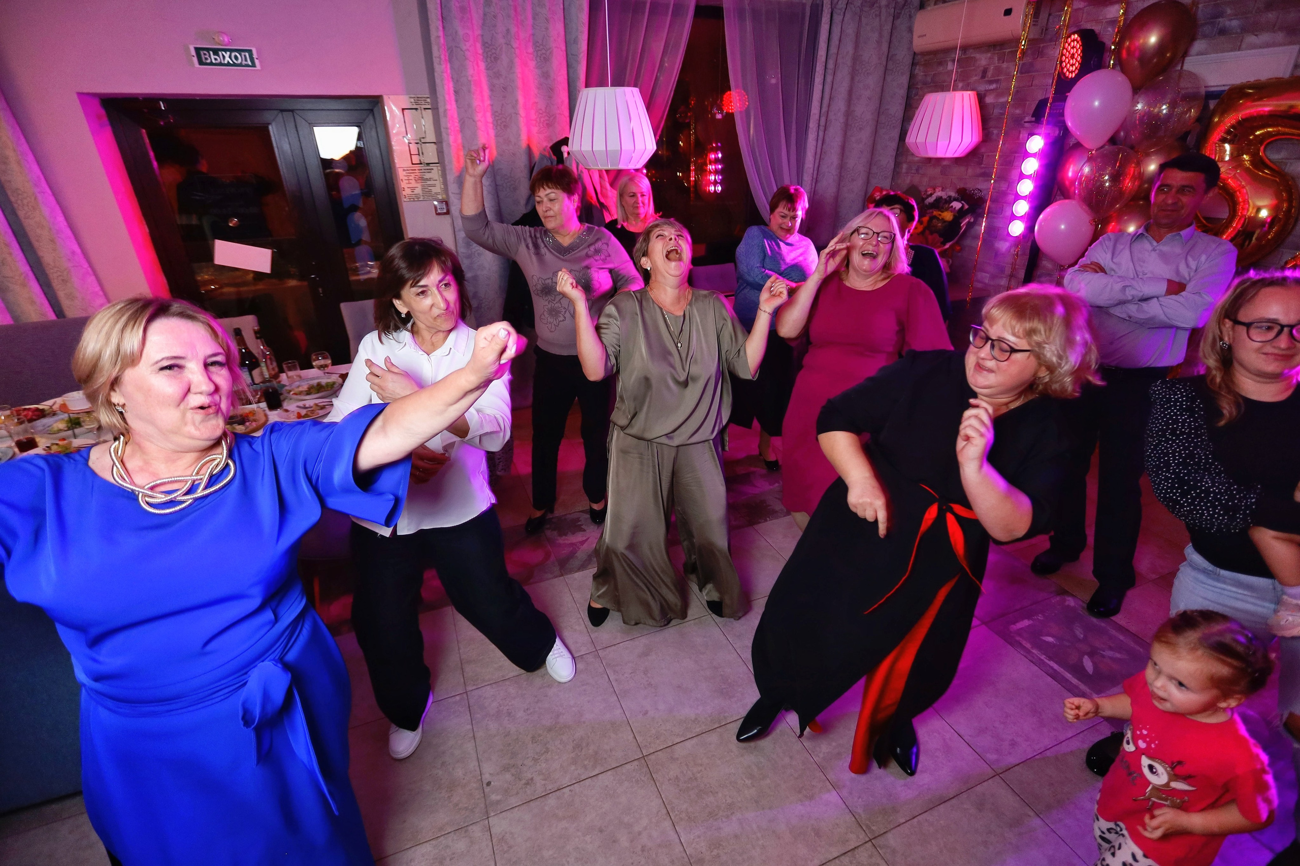 Юбилей Наталья 55 лет. Репортажный фотограф Анапа