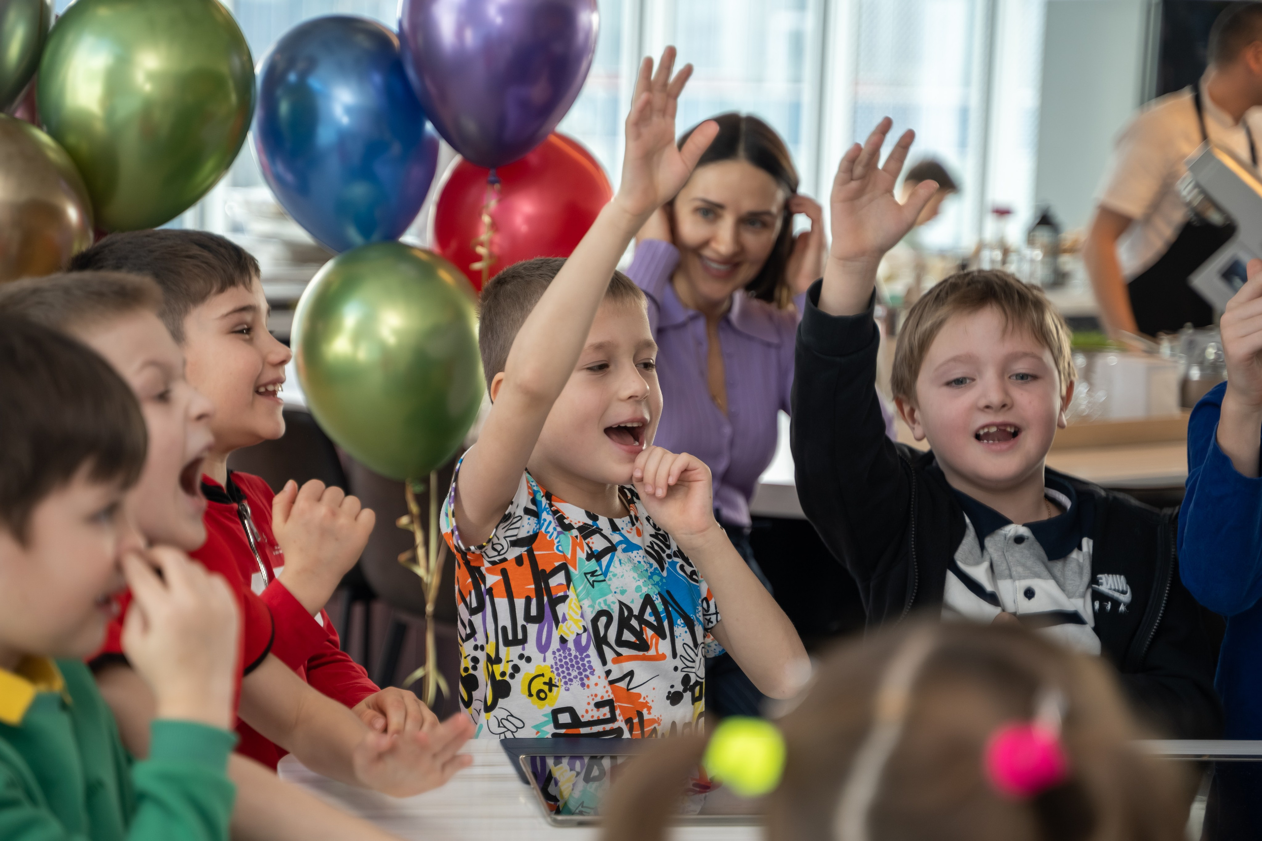 День Рождения в кулинарной студии. Фотограф в Одинцово, Москве