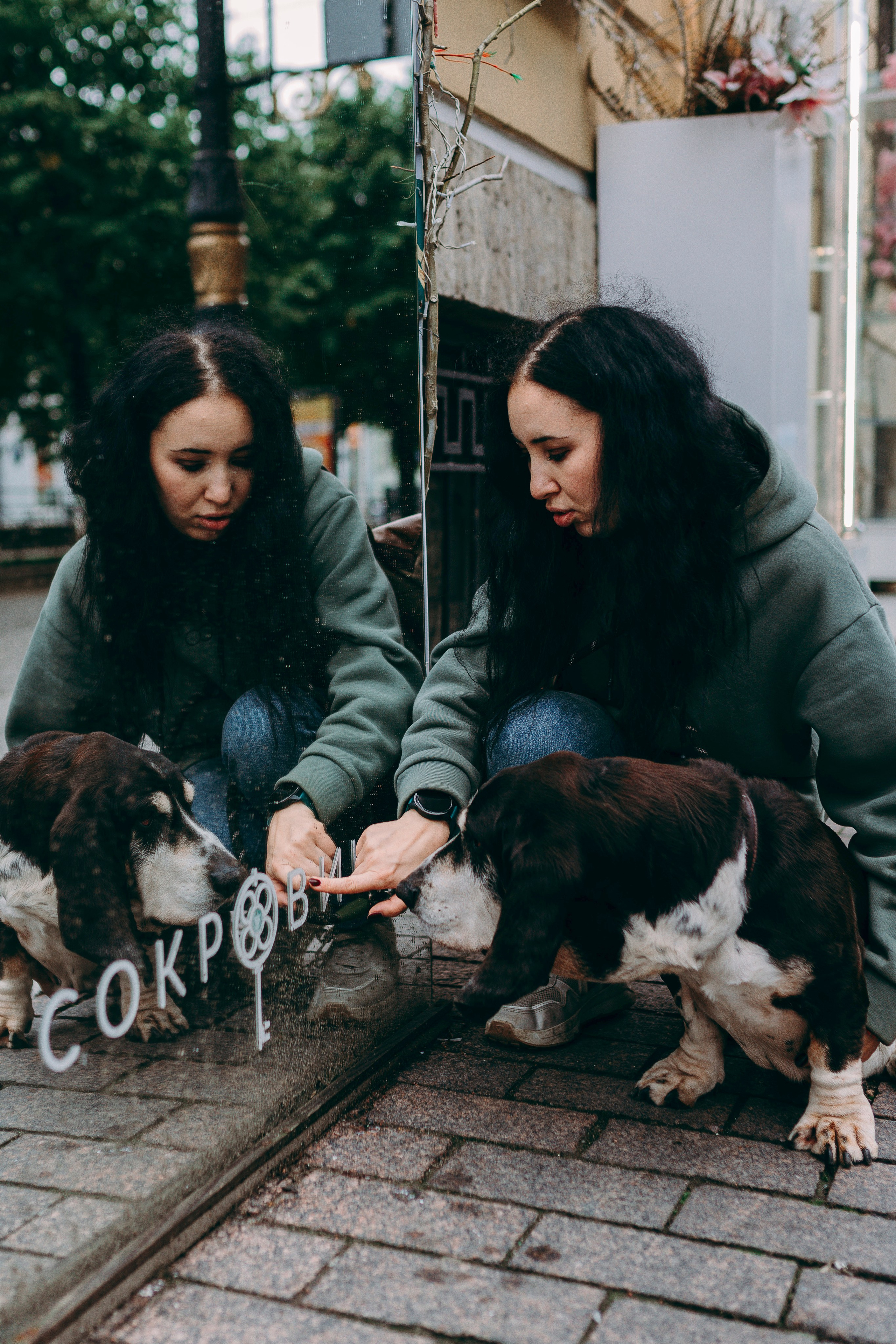 Елизавета и Епифан. Фотограф анималист в Спб недорого Олеся Майорова