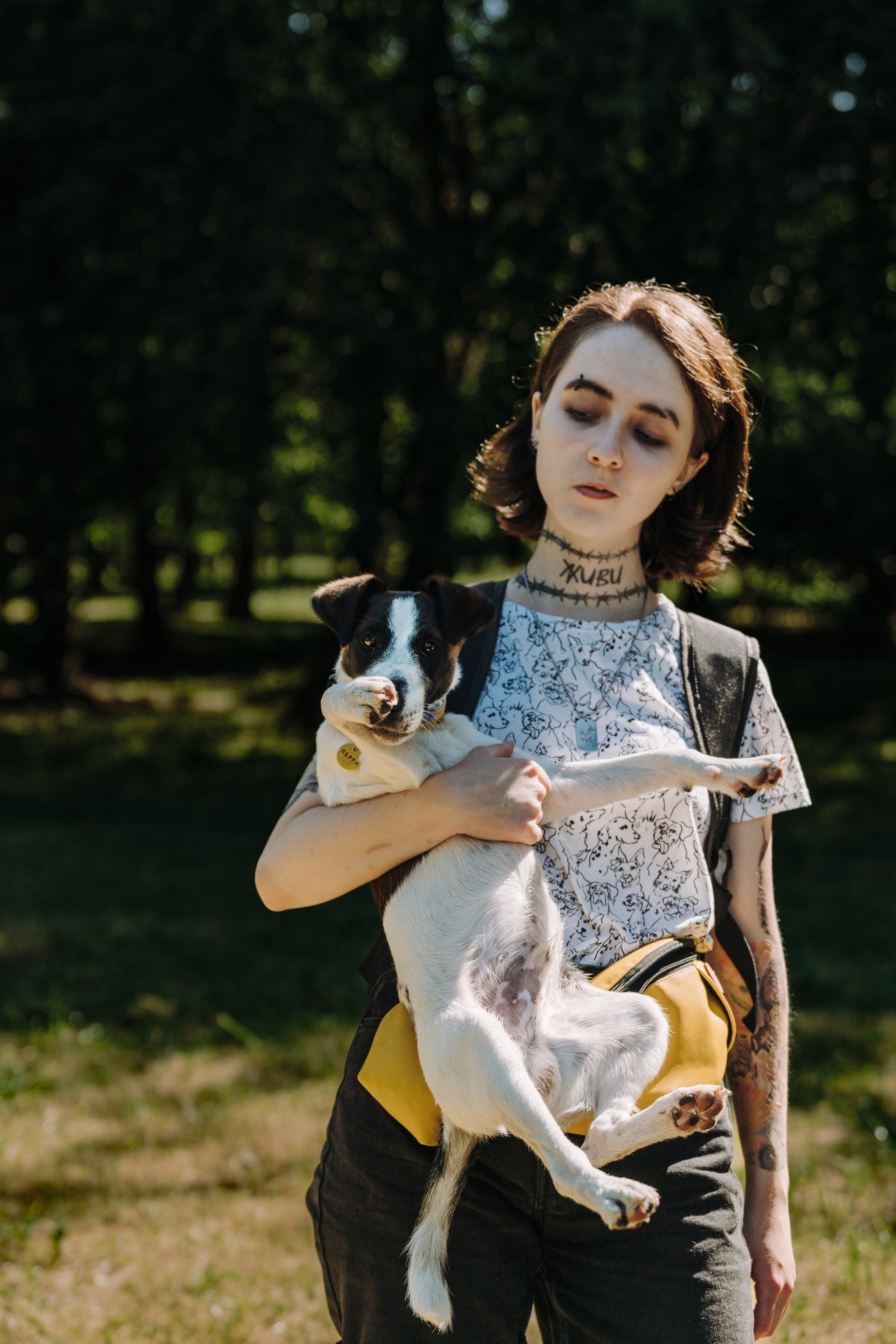 Ксения и Перри. Фотограф анималист в Спб недорого Олеся Майорова